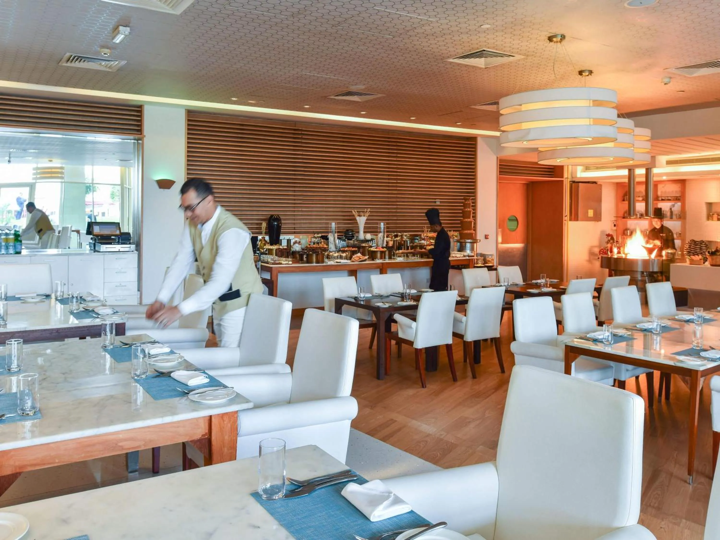 Breakfast in Raffles Dubai