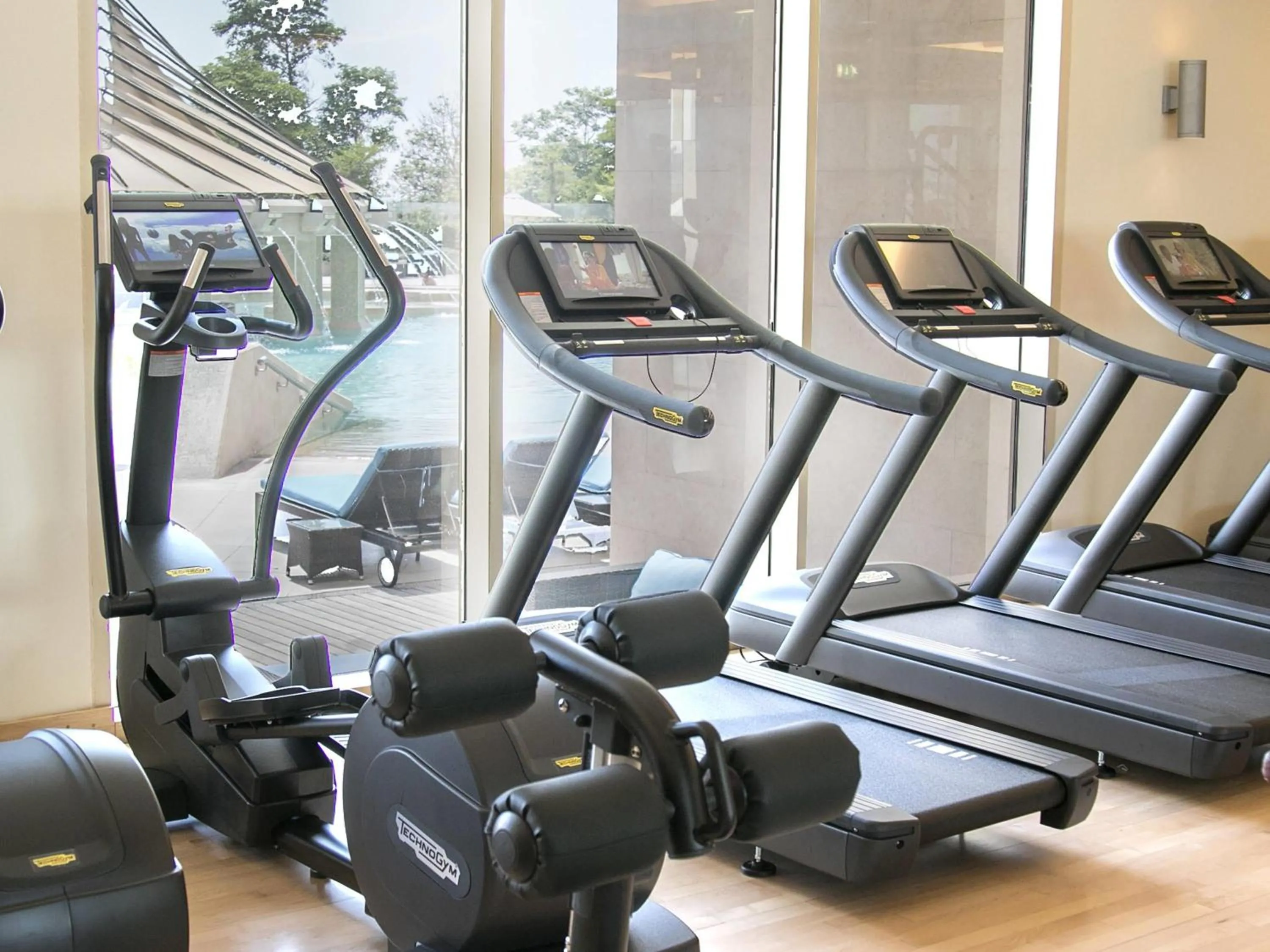 Fitness centre/facilities in Raffles Dubai