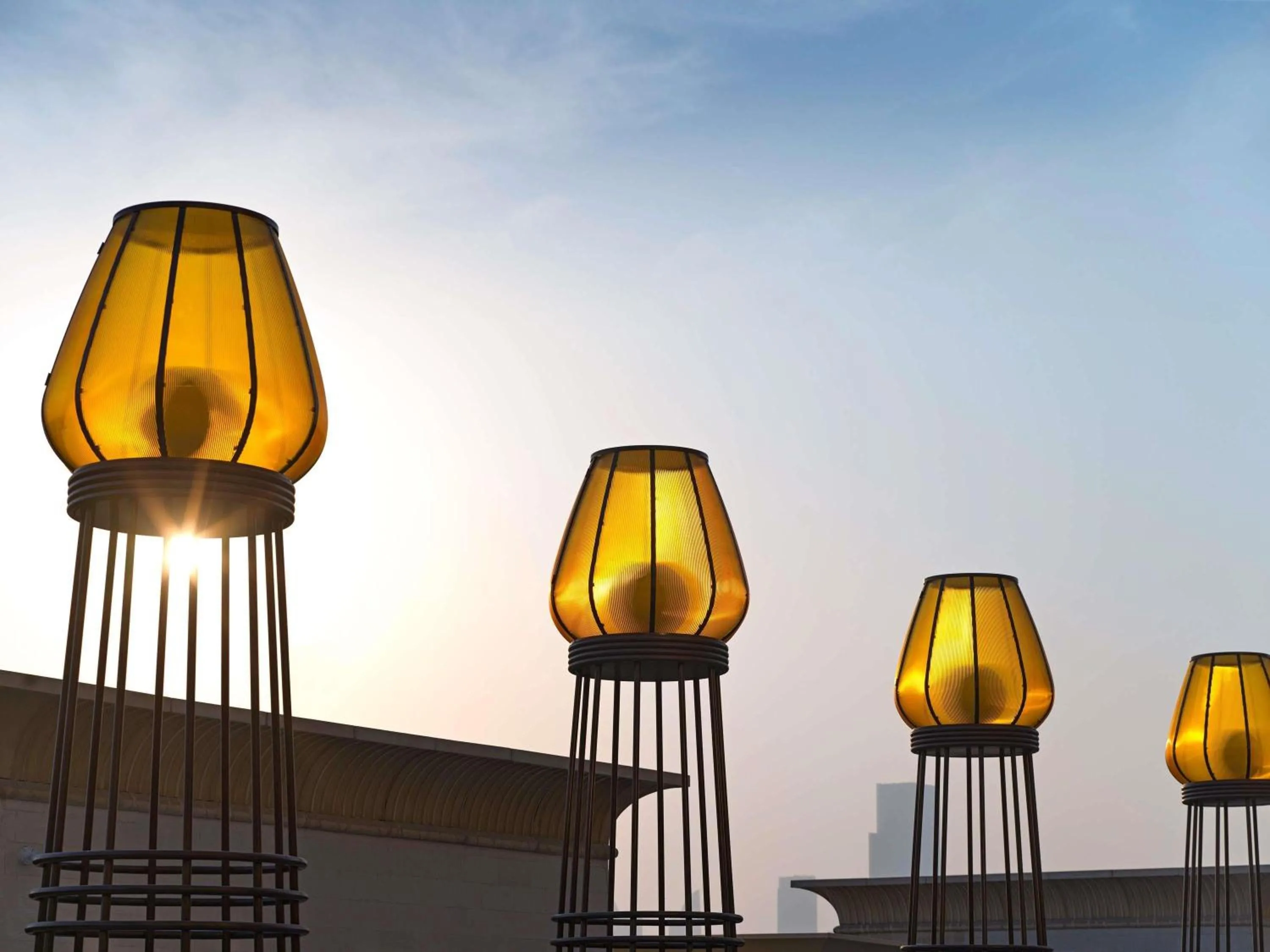 Pool view in Raffles Dubai