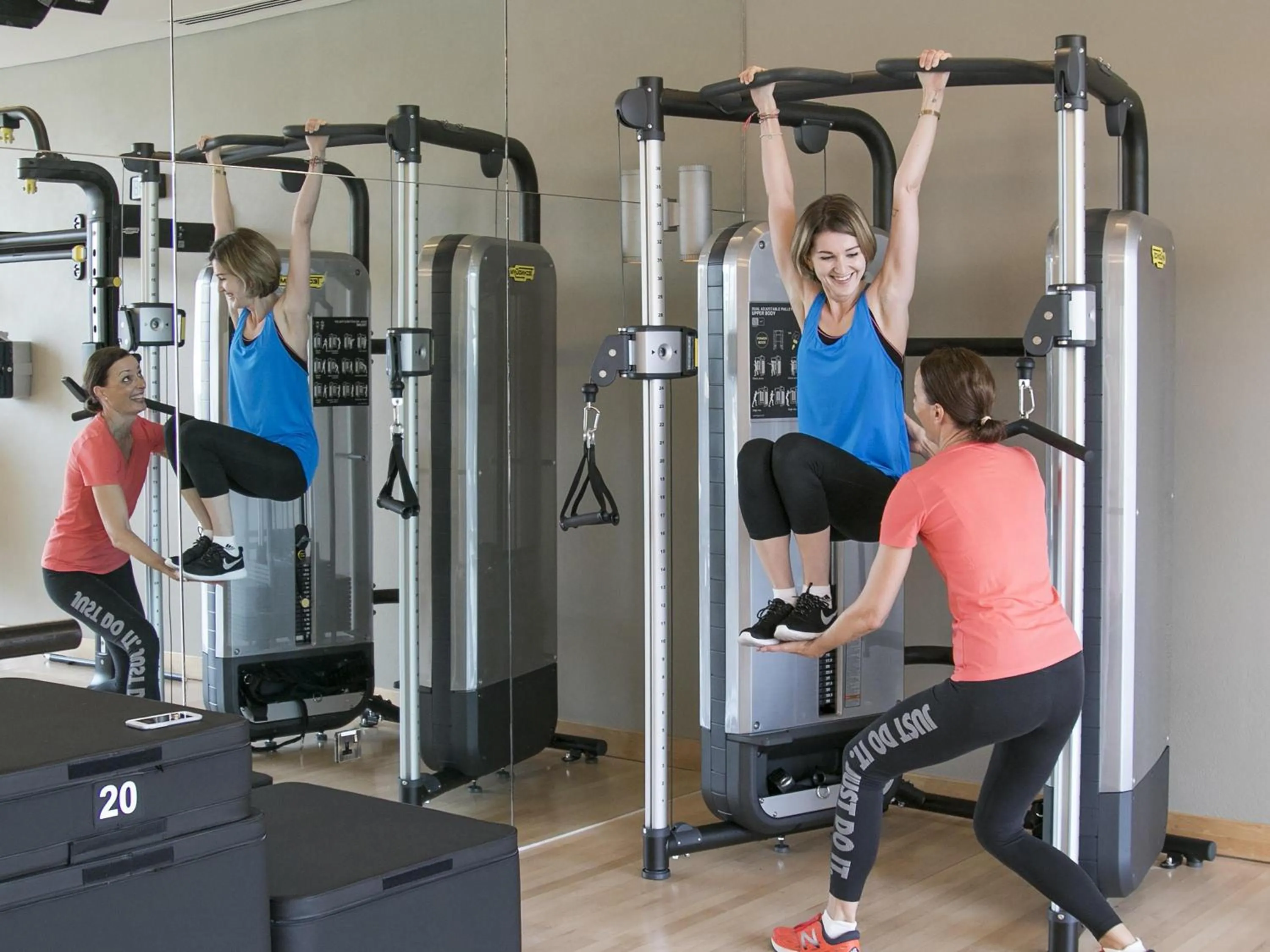 Fitness centre/facilities in Raffles Dubai