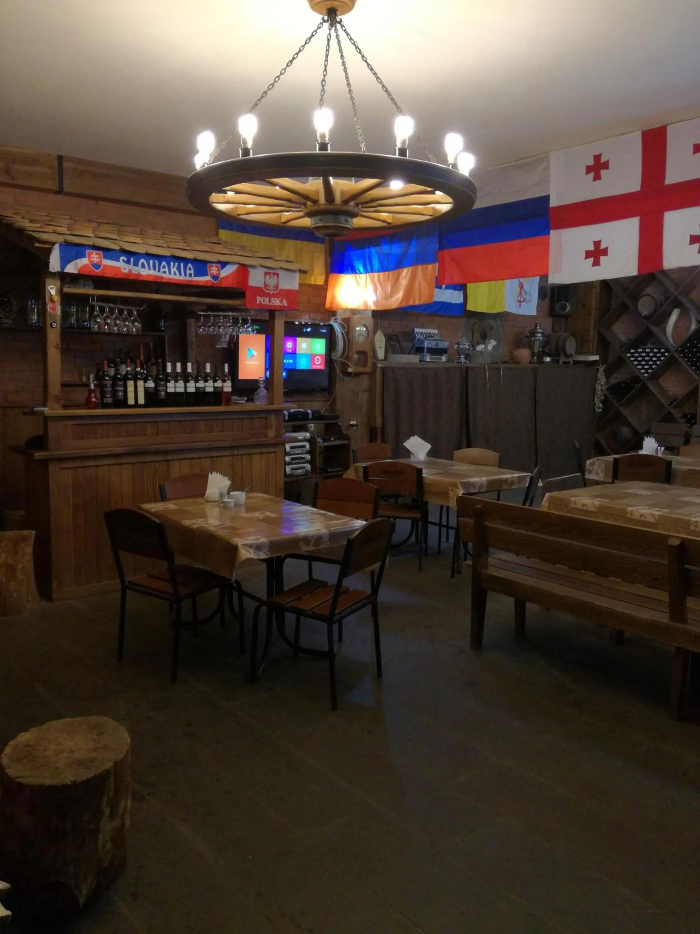 Communal kitchen in GS Hotel