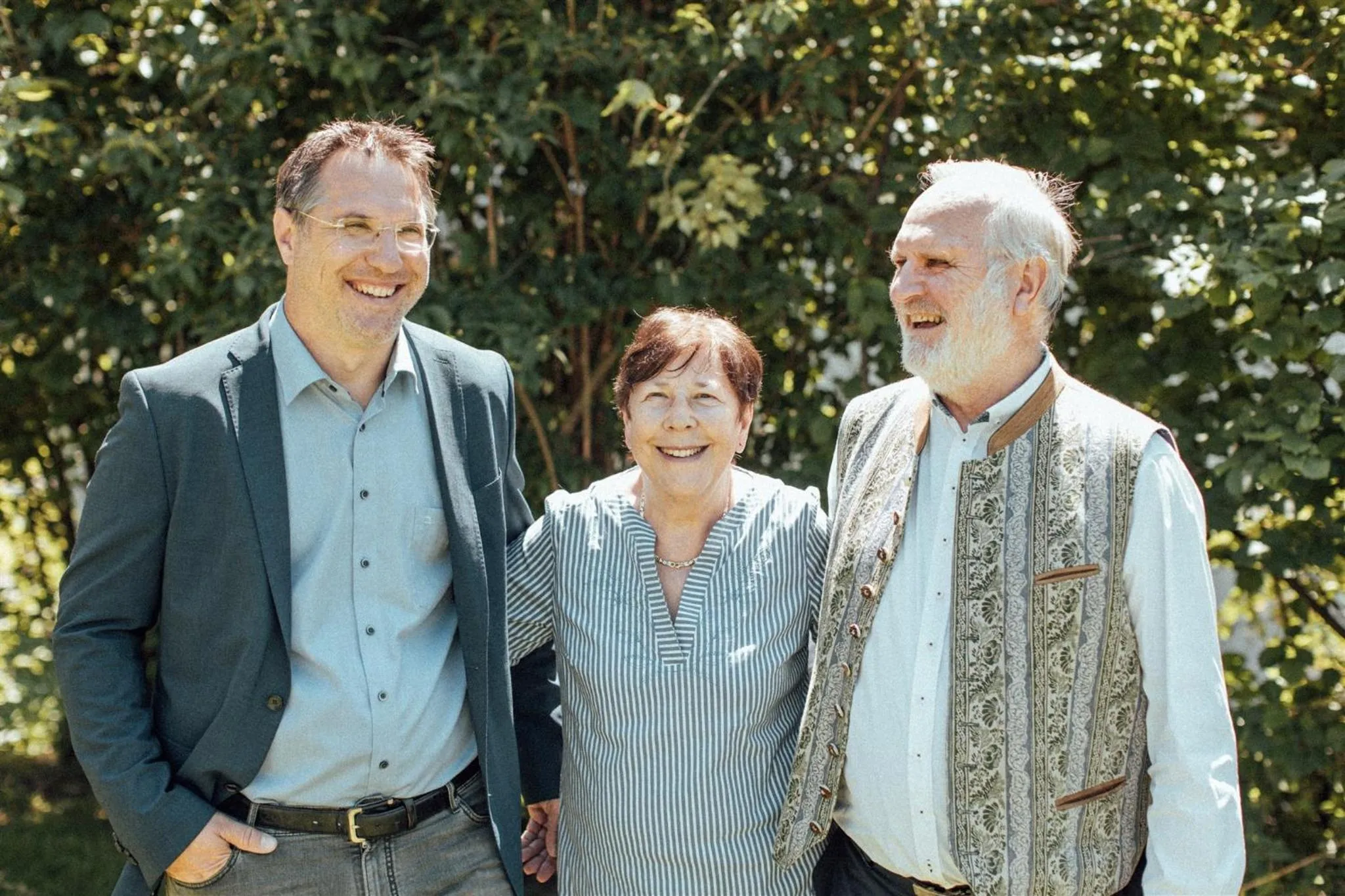 Family in Biohotel theiner's garten