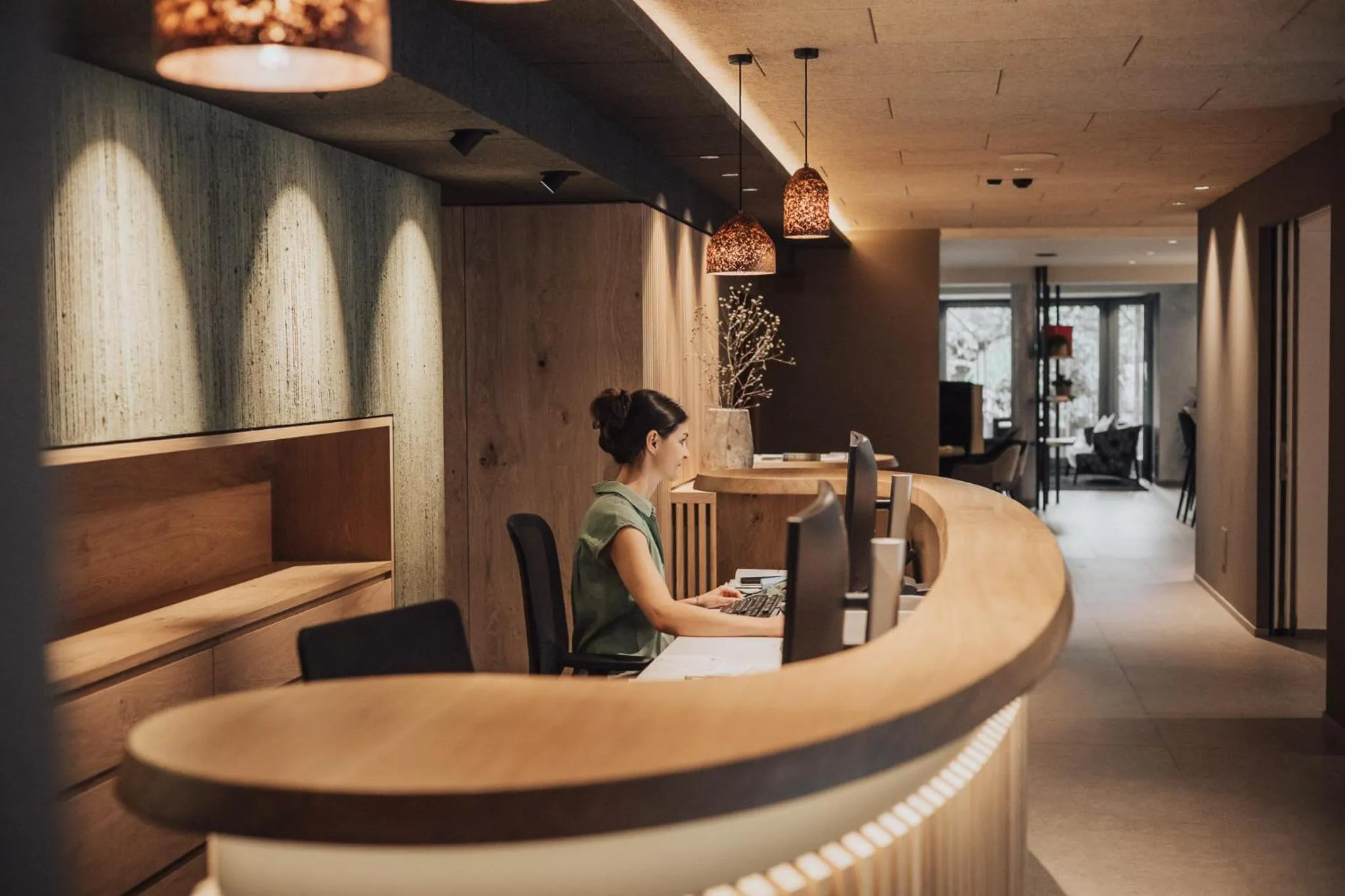 Lobby or reception in Hotel Lisetta