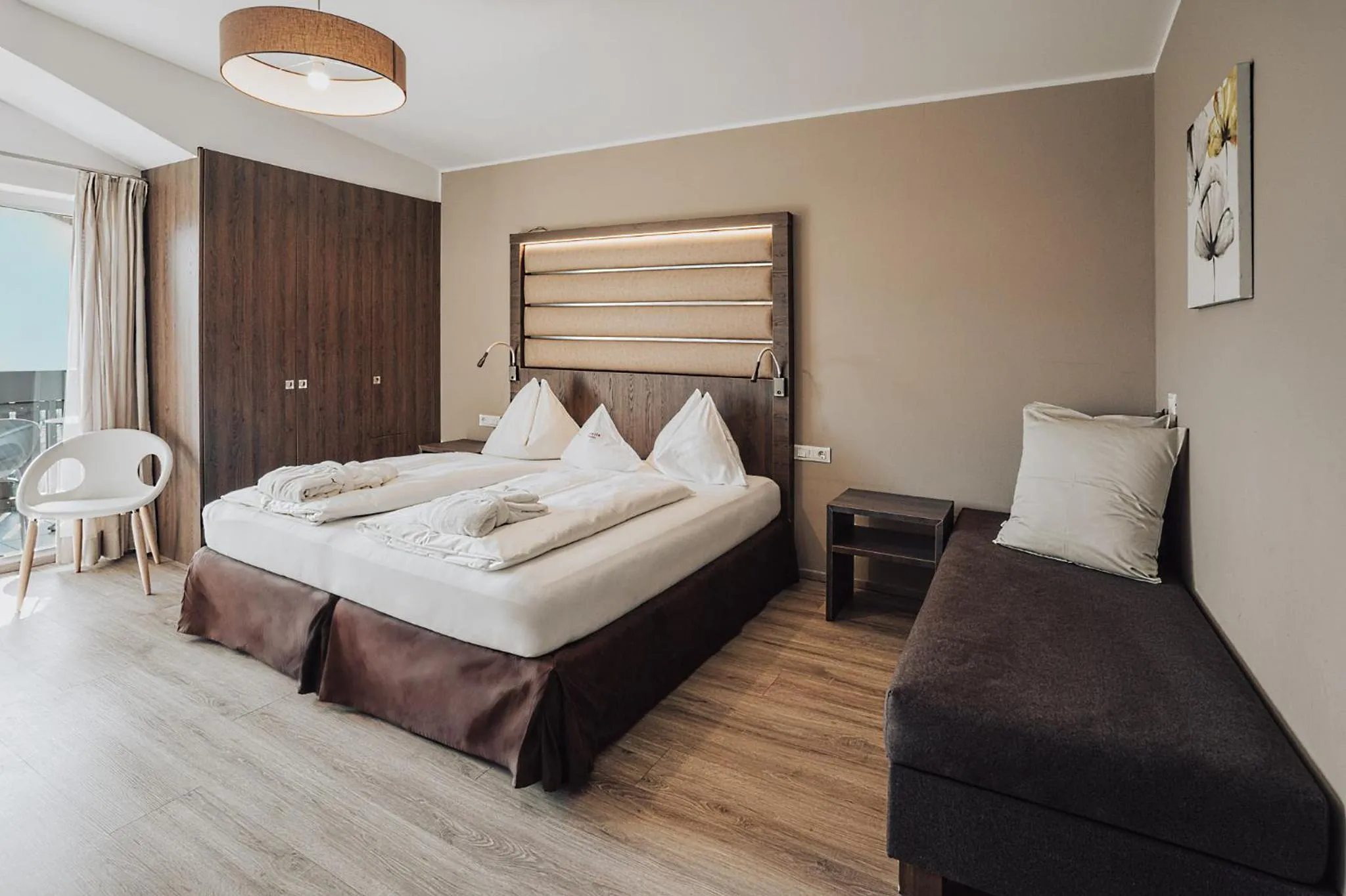 Bedroom, Bed in Hotel Lisetta