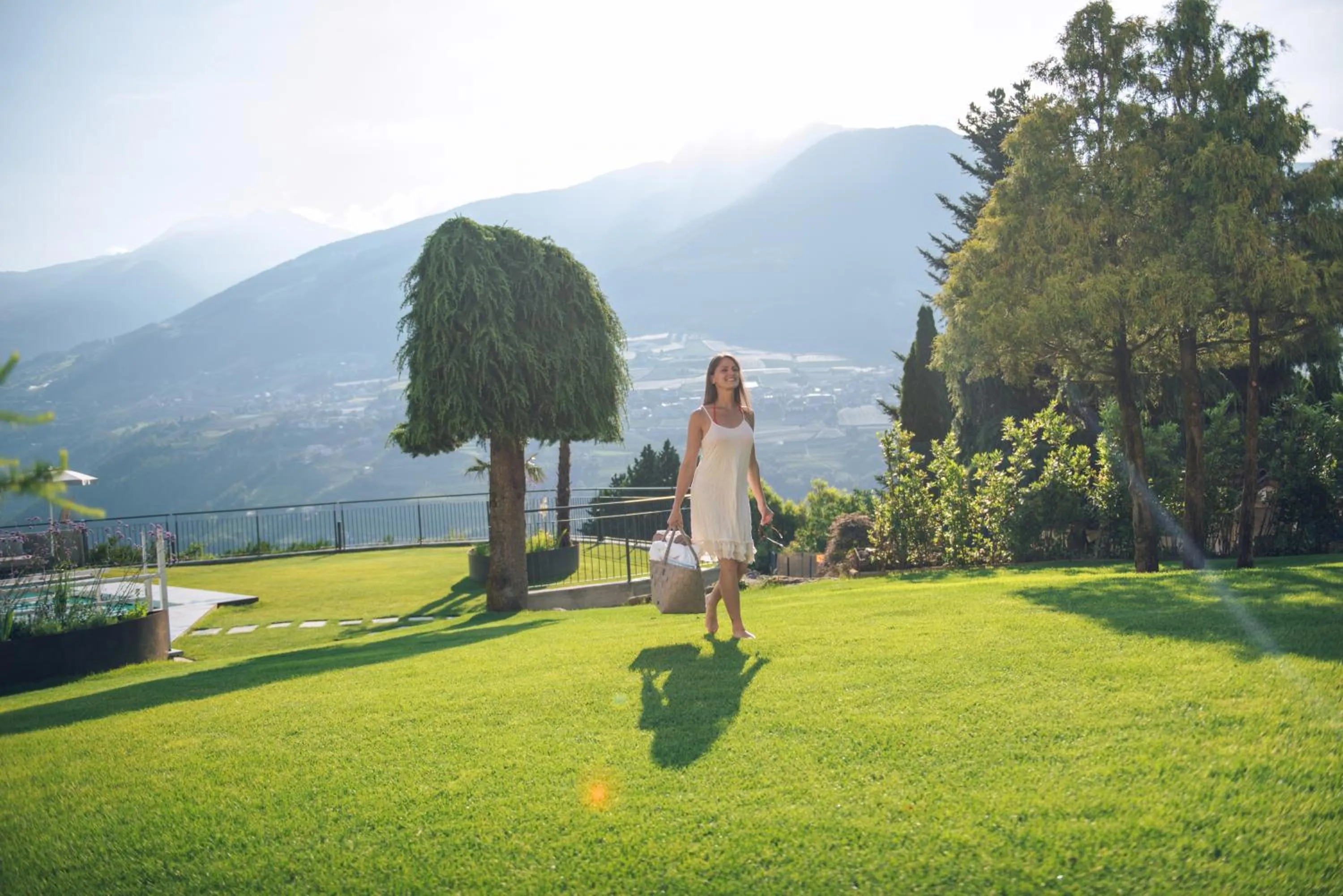 Garden in Hotel Lisetta