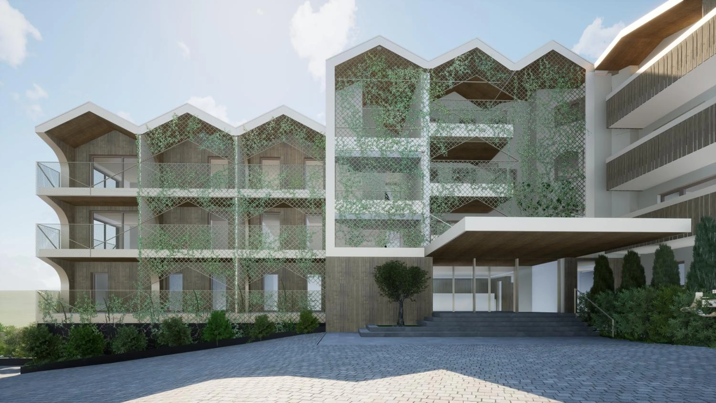 Property building in Hotel Lisetta