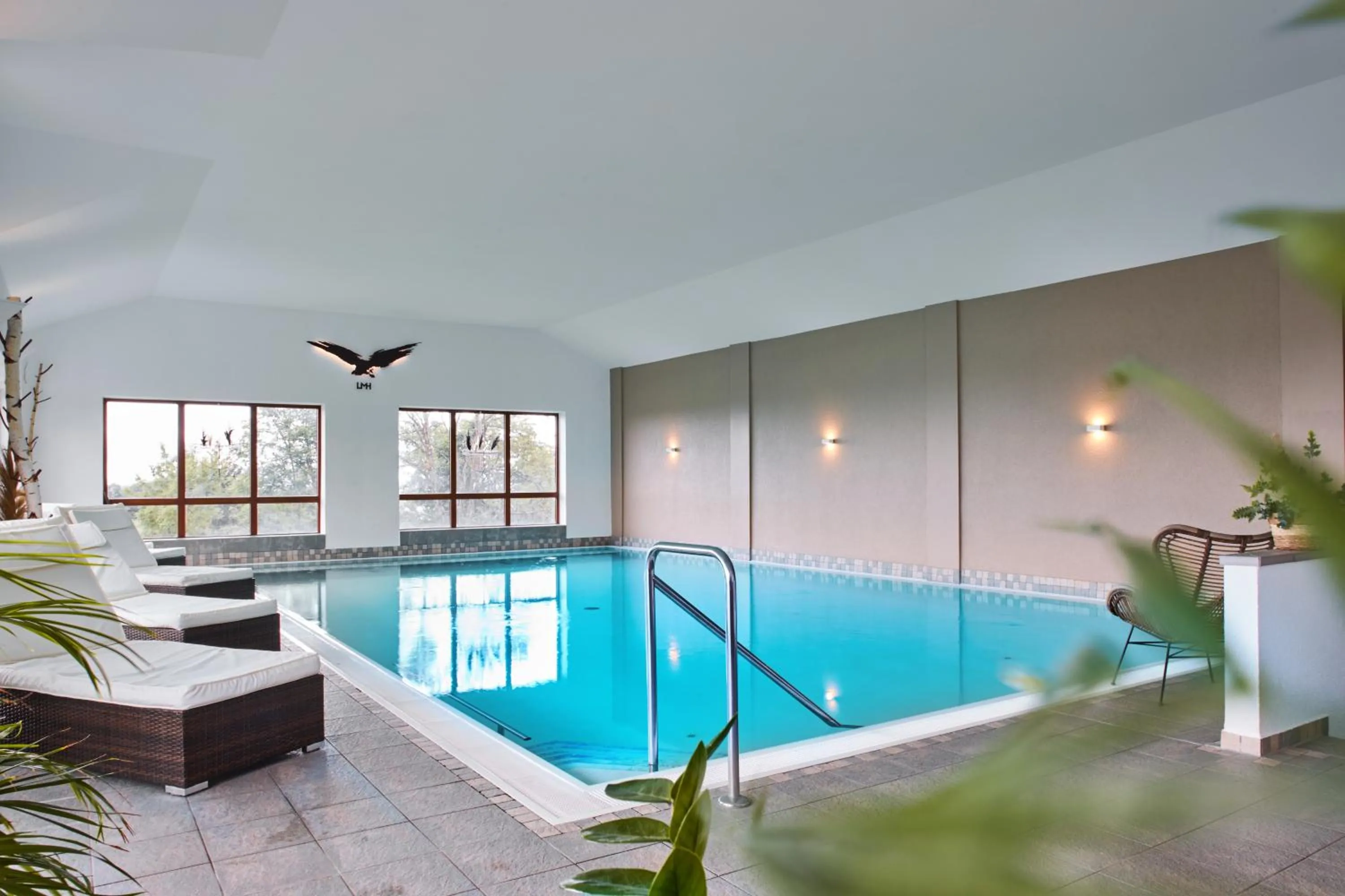 Swimming pool in Berghotel Lothar-Mai-Haus