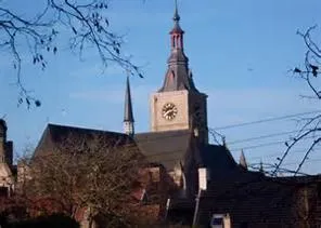 Landmark view in B&B 't Withuis