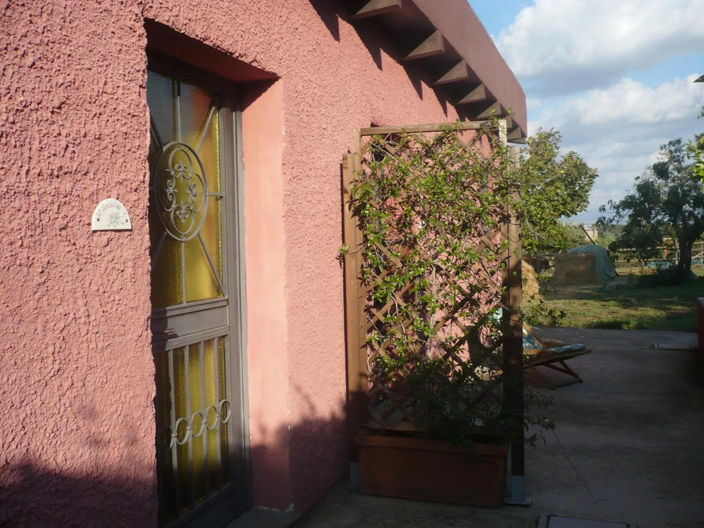Garden in Il Baffetto B&B