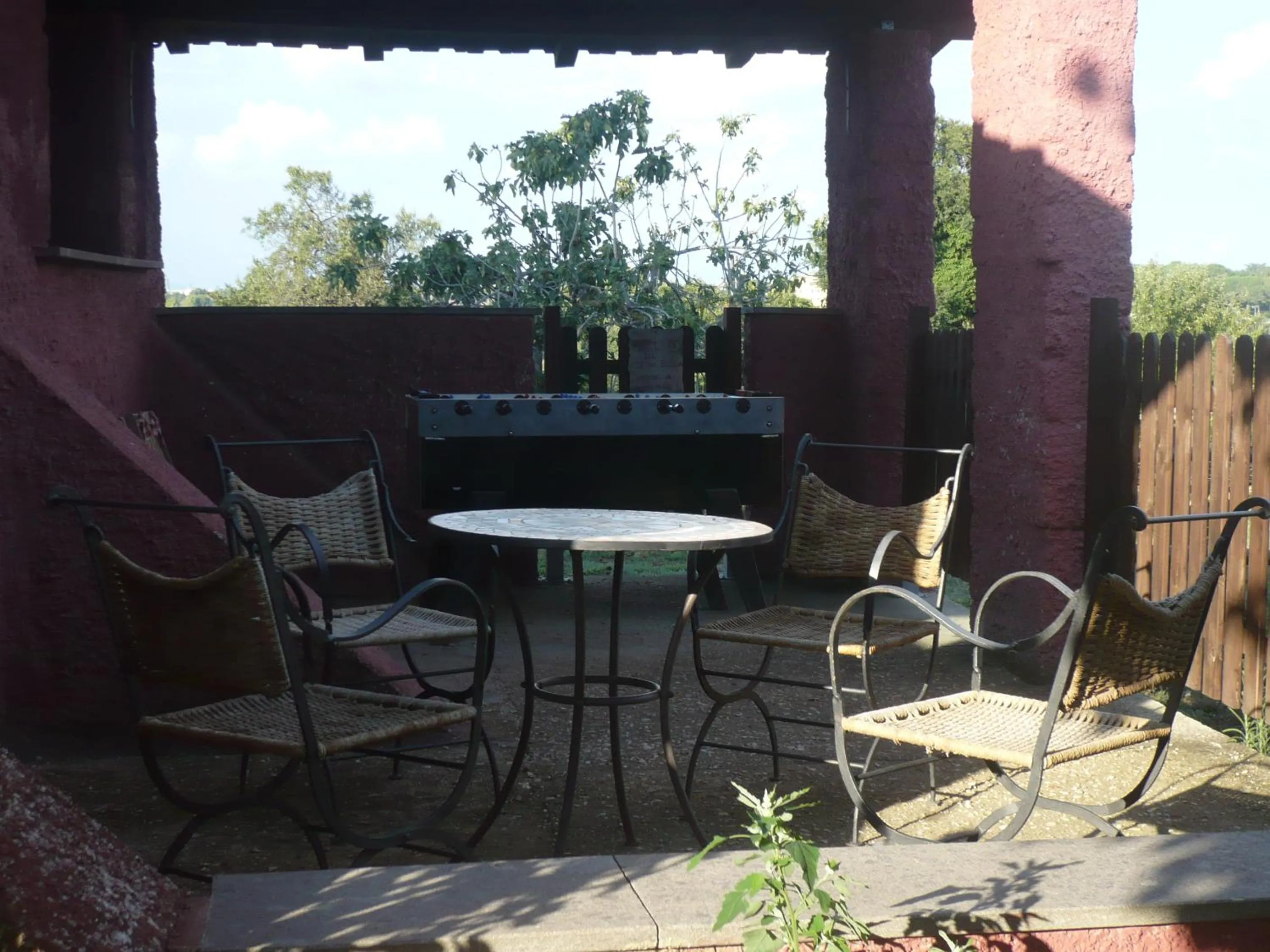 Garden in Il Baffetto B&B