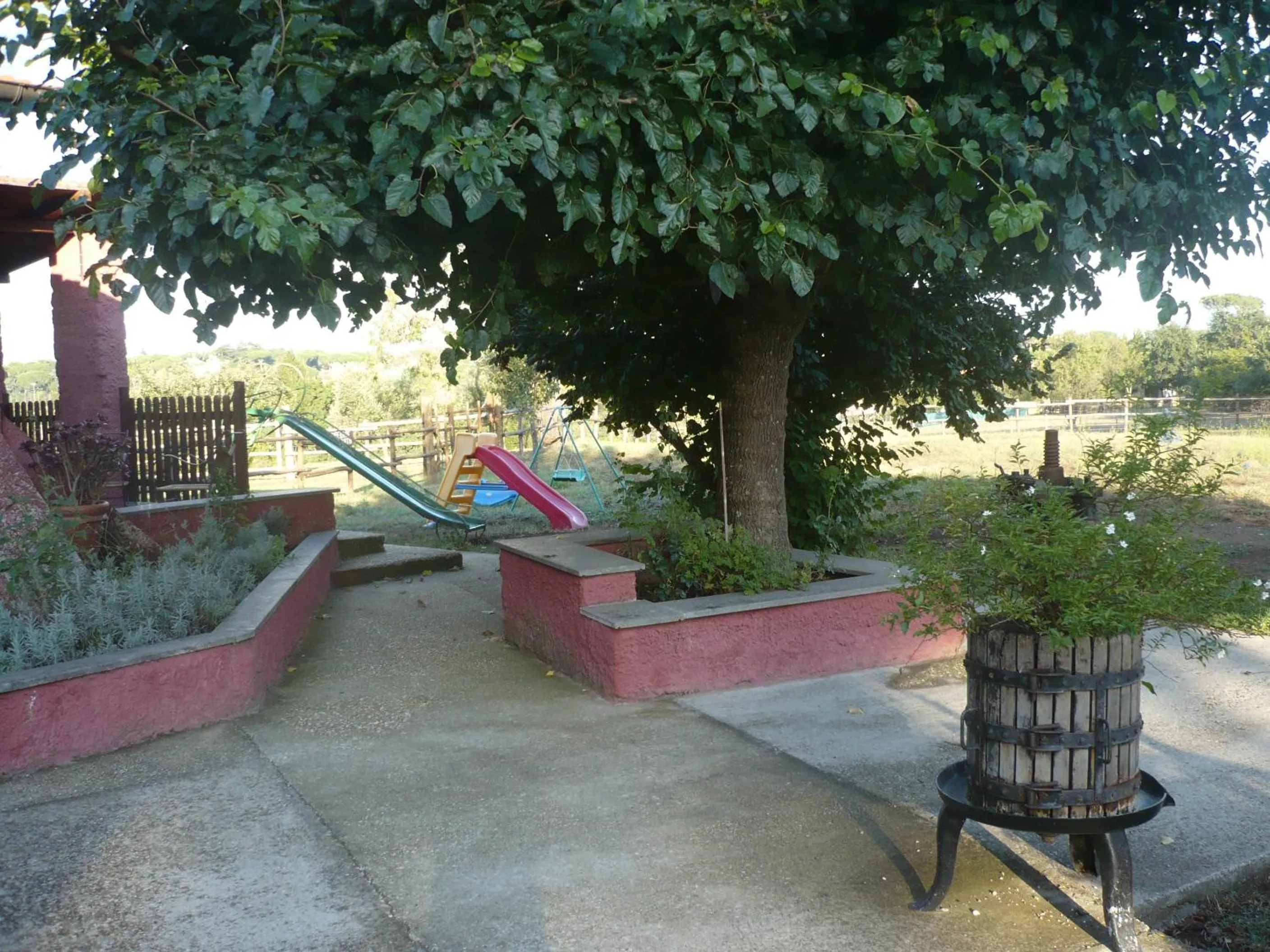 Garden in Il Baffetto B&B