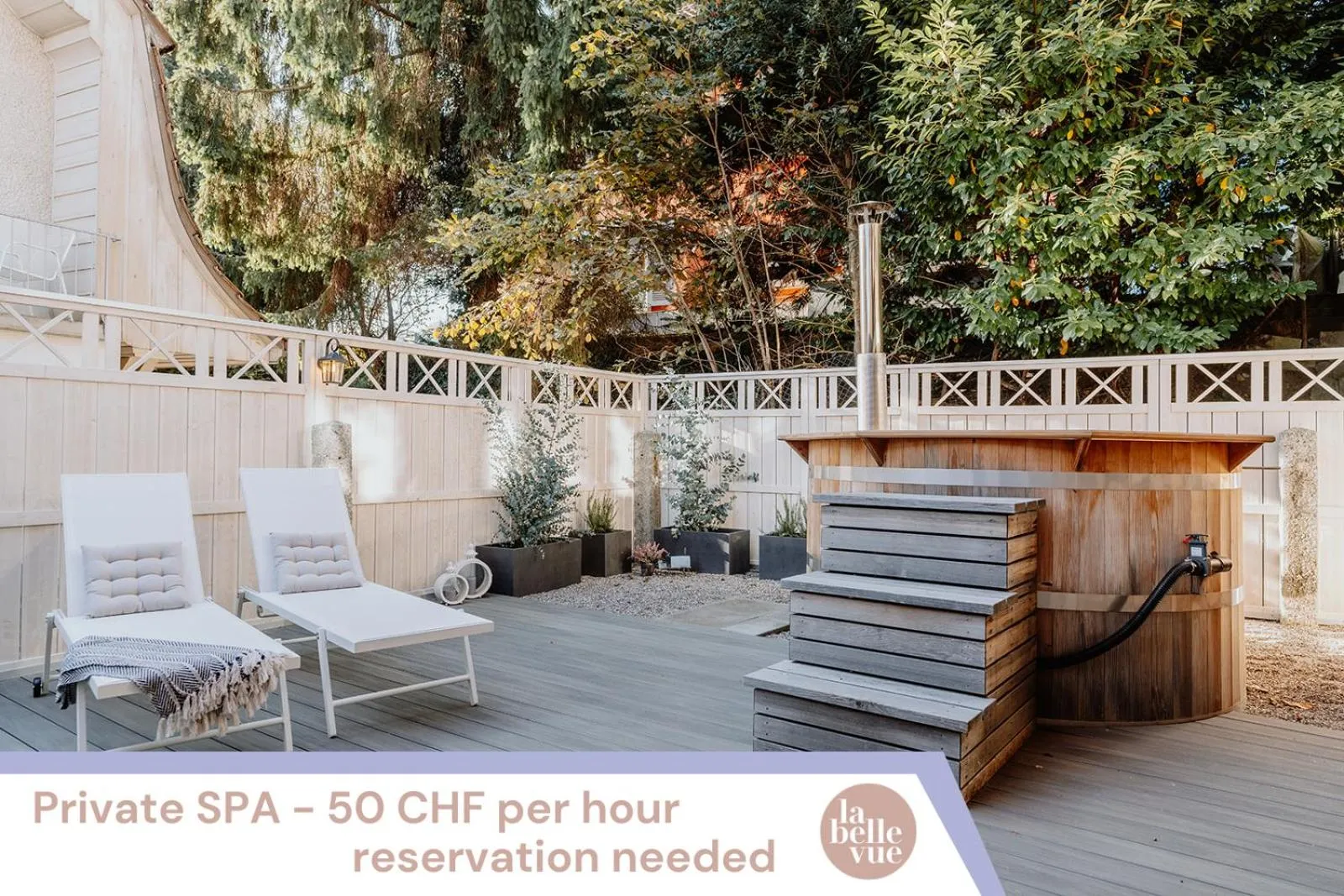 Sauna in la belle vue Boutique Hotel & Café