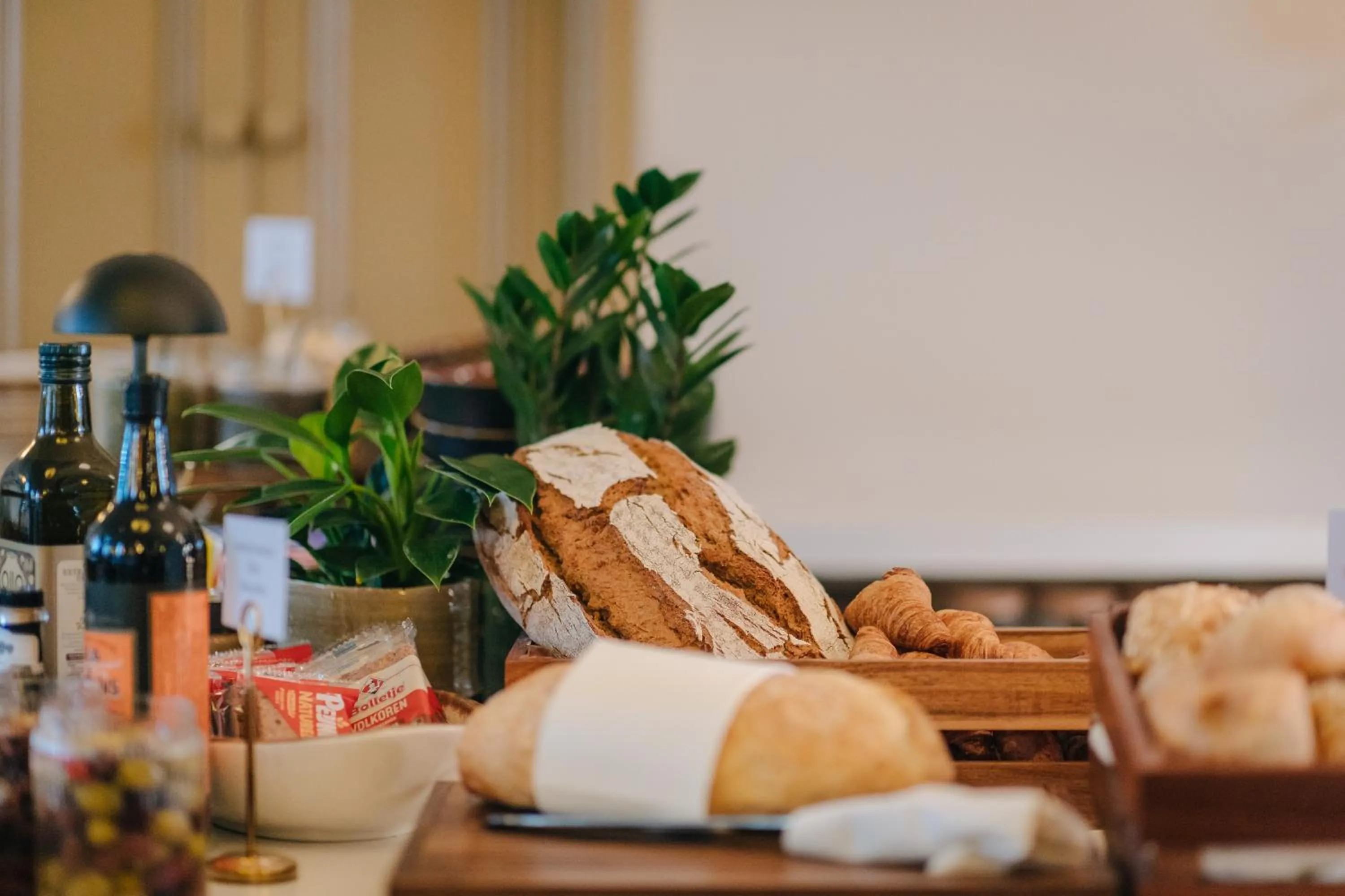 Continental breakfast in Hotel Omega