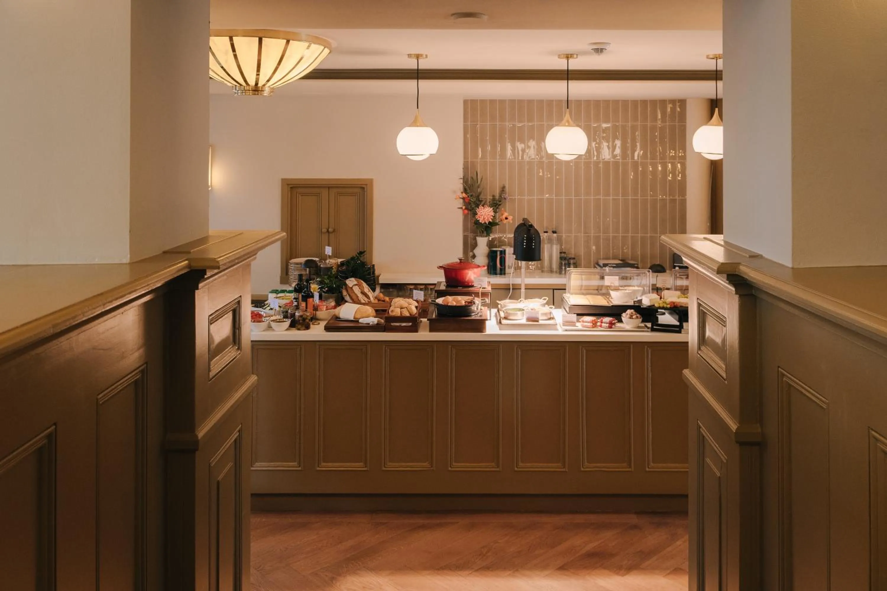 Buffet breakfast in Hotel Omega