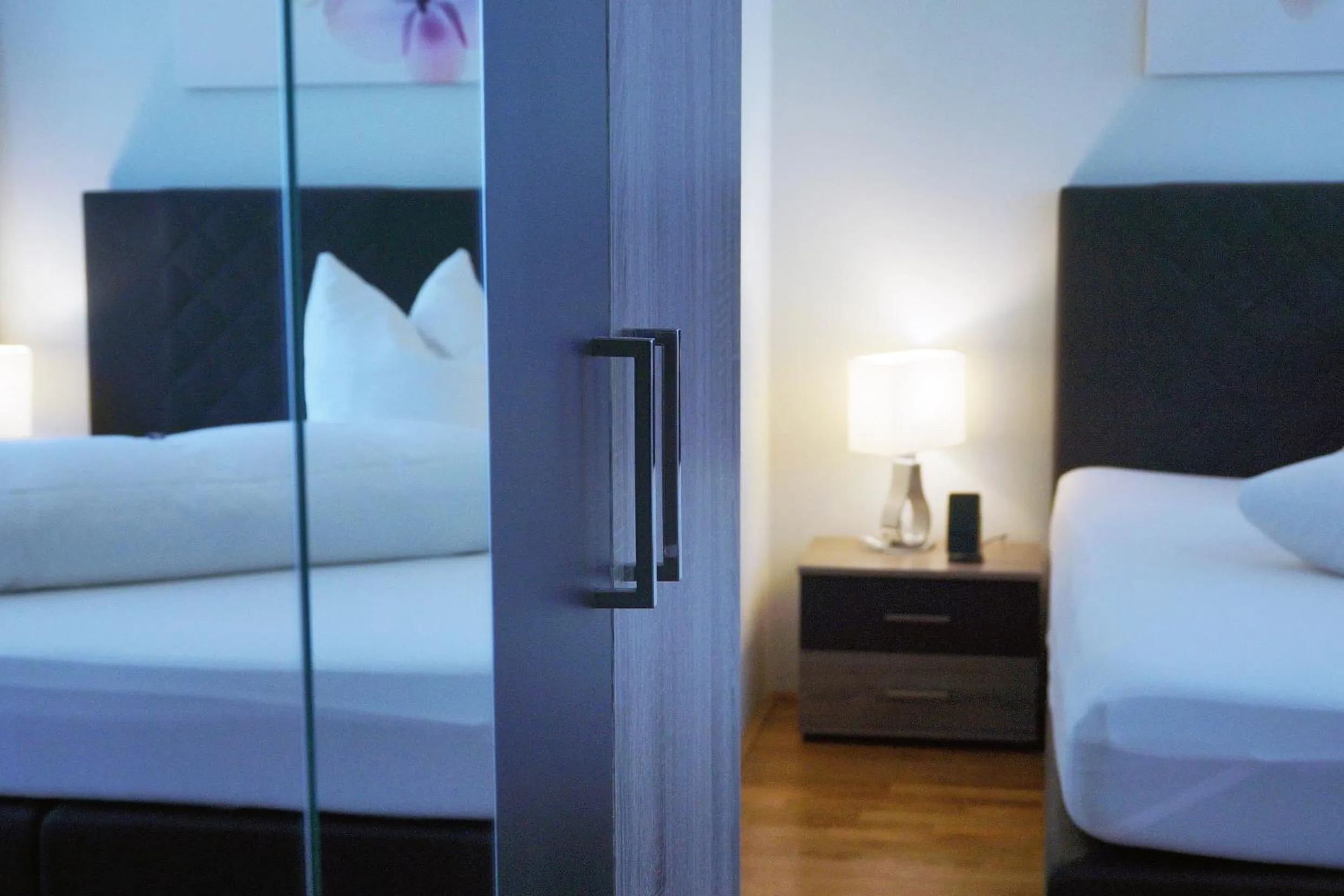 Bed in Panoramagasthof DaxLueg