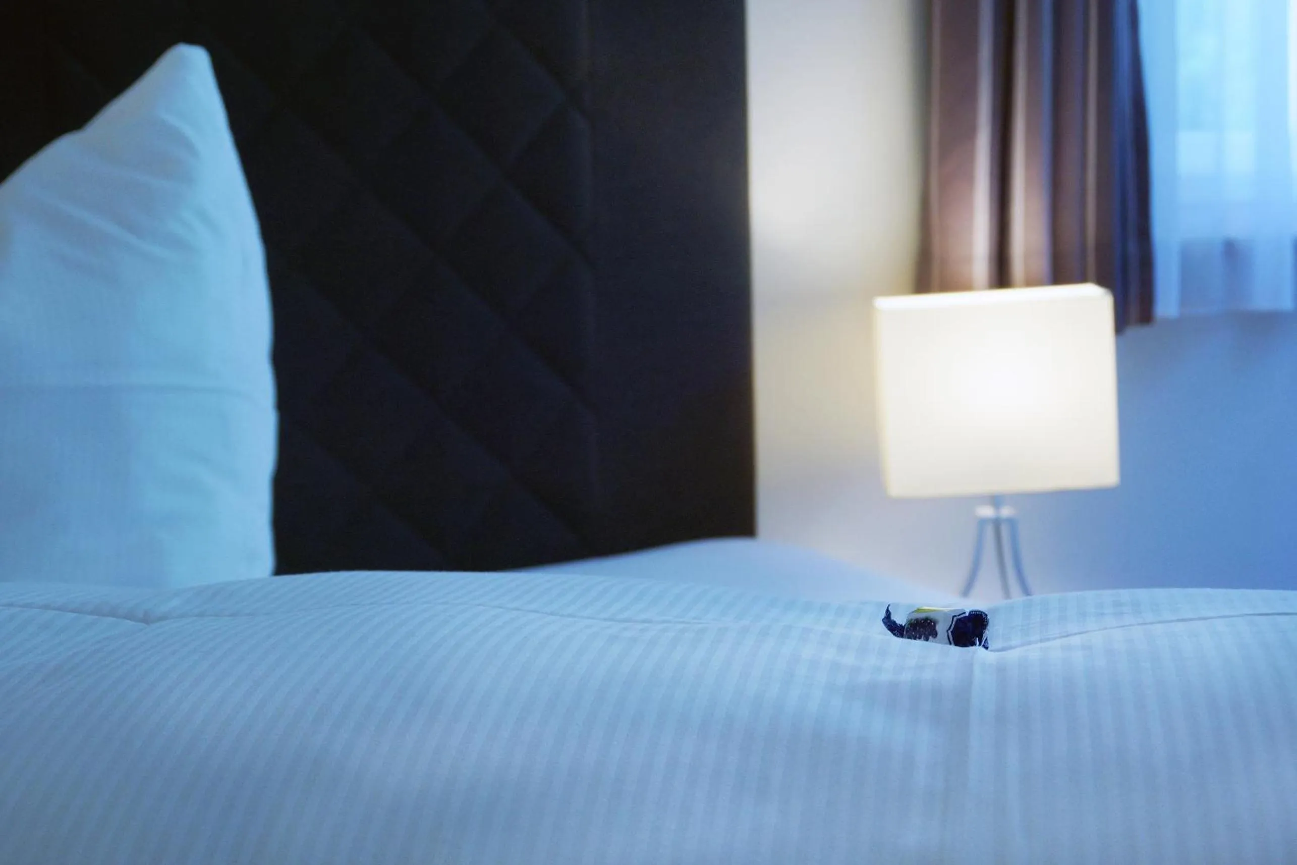 Bed in Panoramagasthof DaxLueg