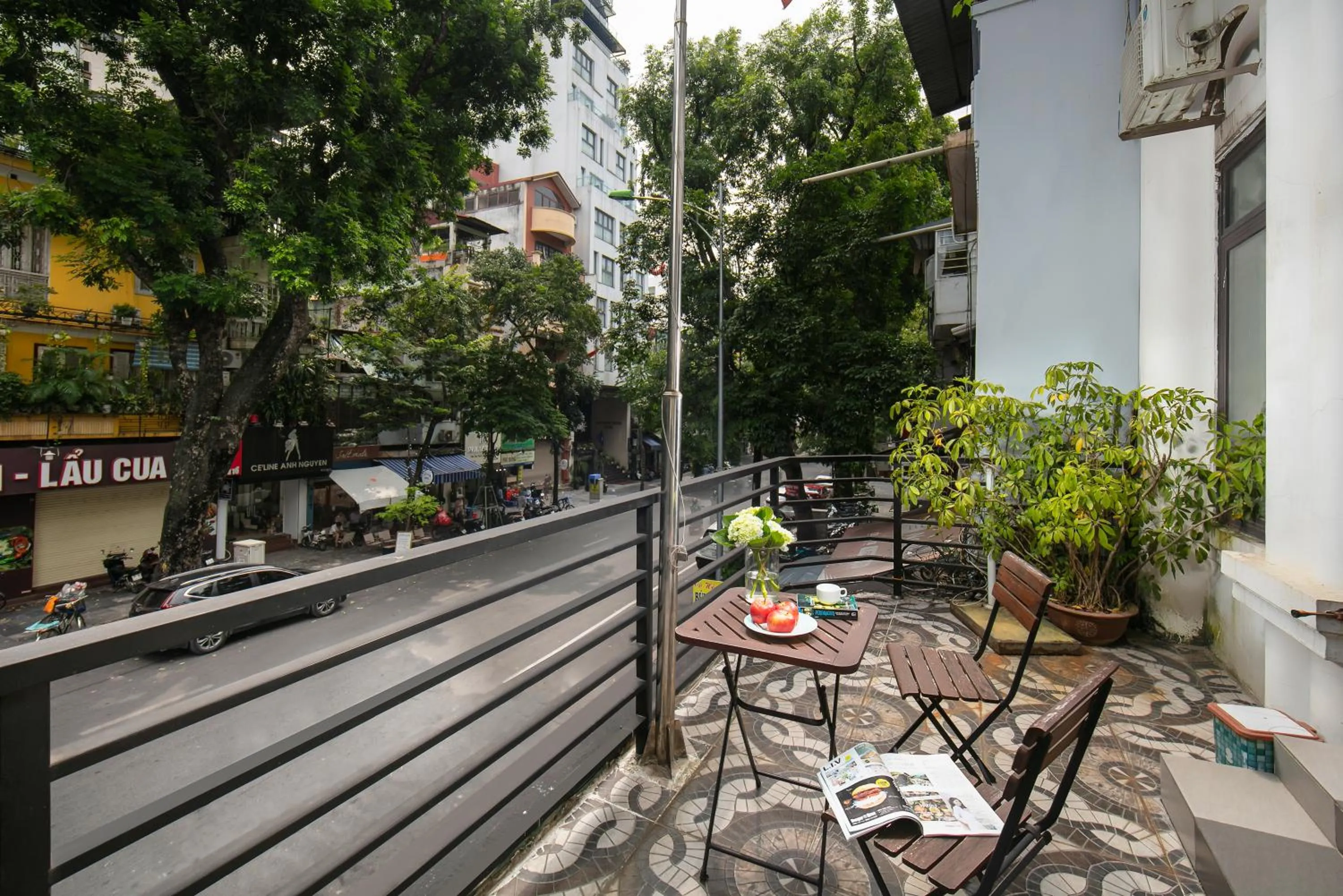 Balcony/Terrace in Hanoi Kingly Hotel