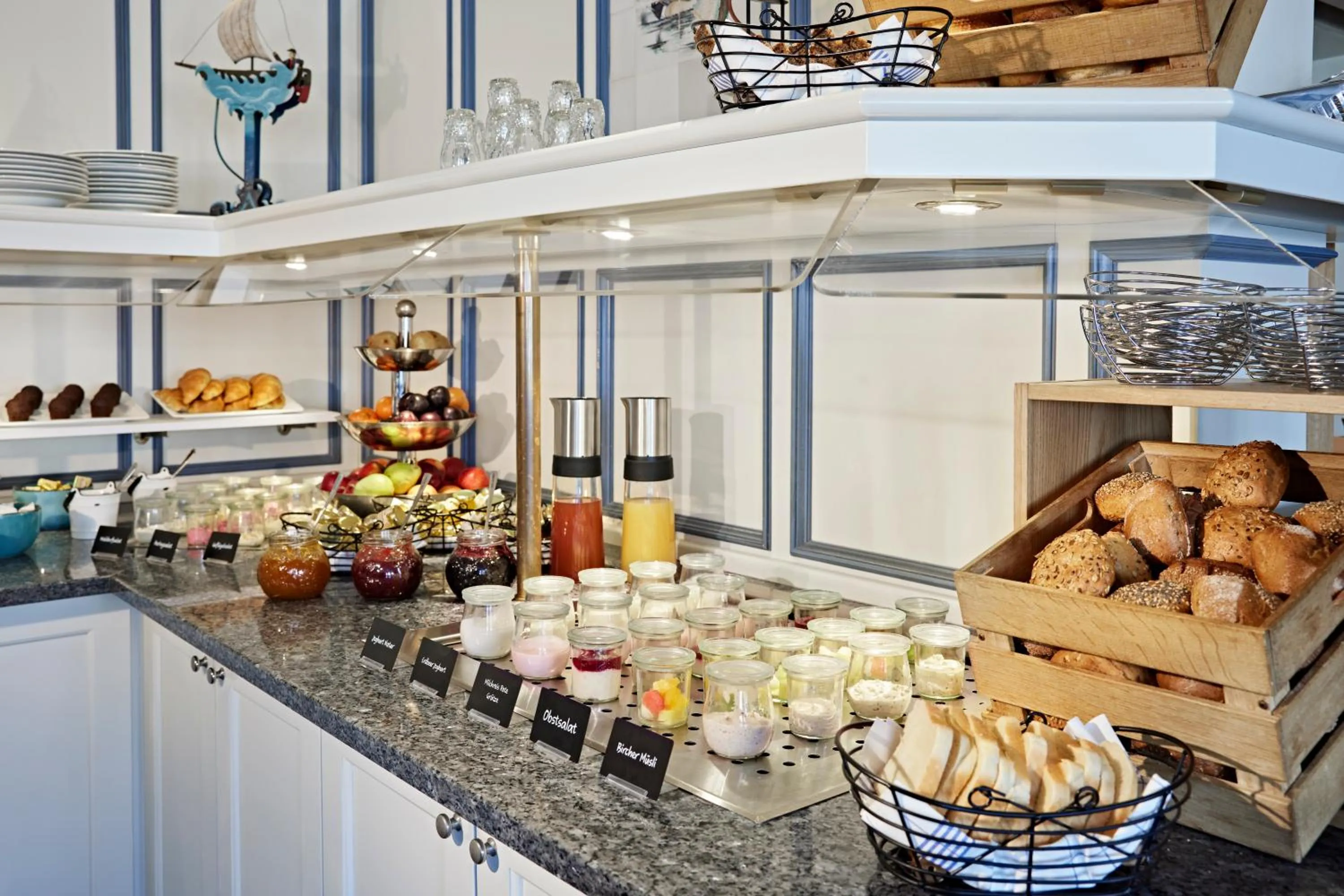 Buffet breakfast in Lindner Hotel Sylt