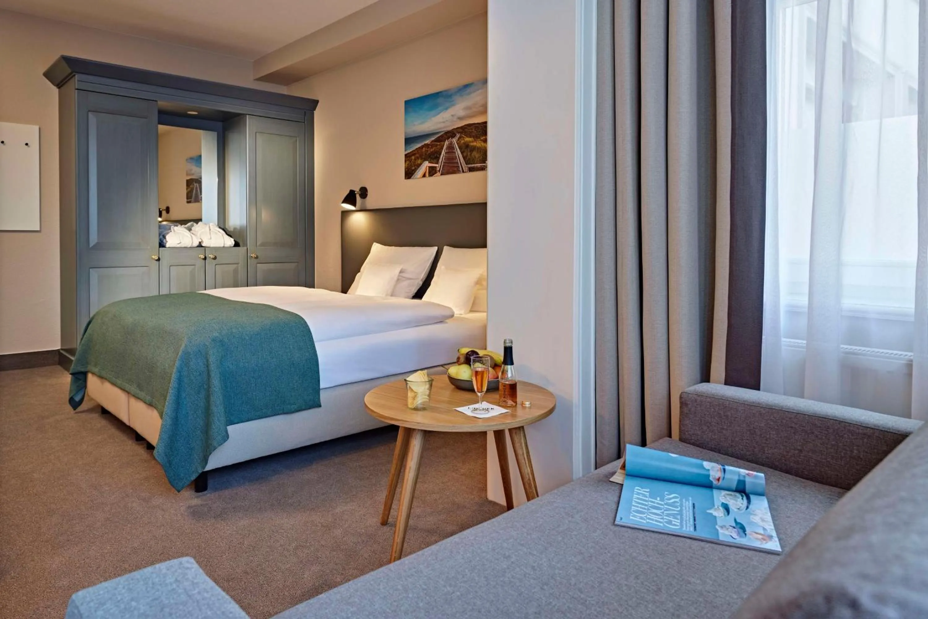 Bedroom in Lindner Hotel Sylt