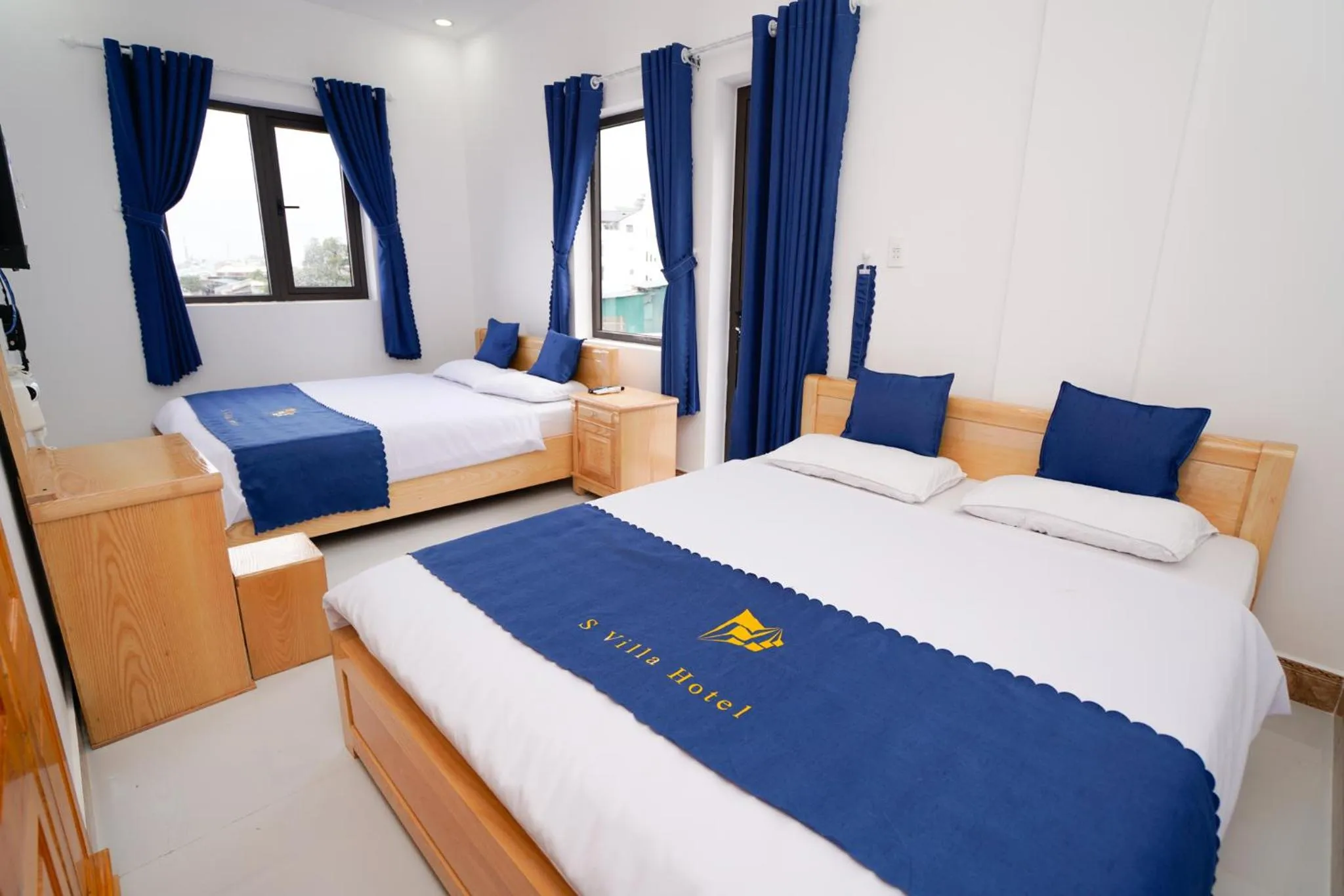 Bed in S Villa Hotel