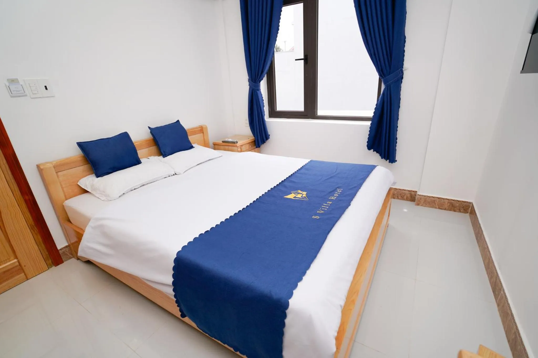 Bed in S Villa Hotel