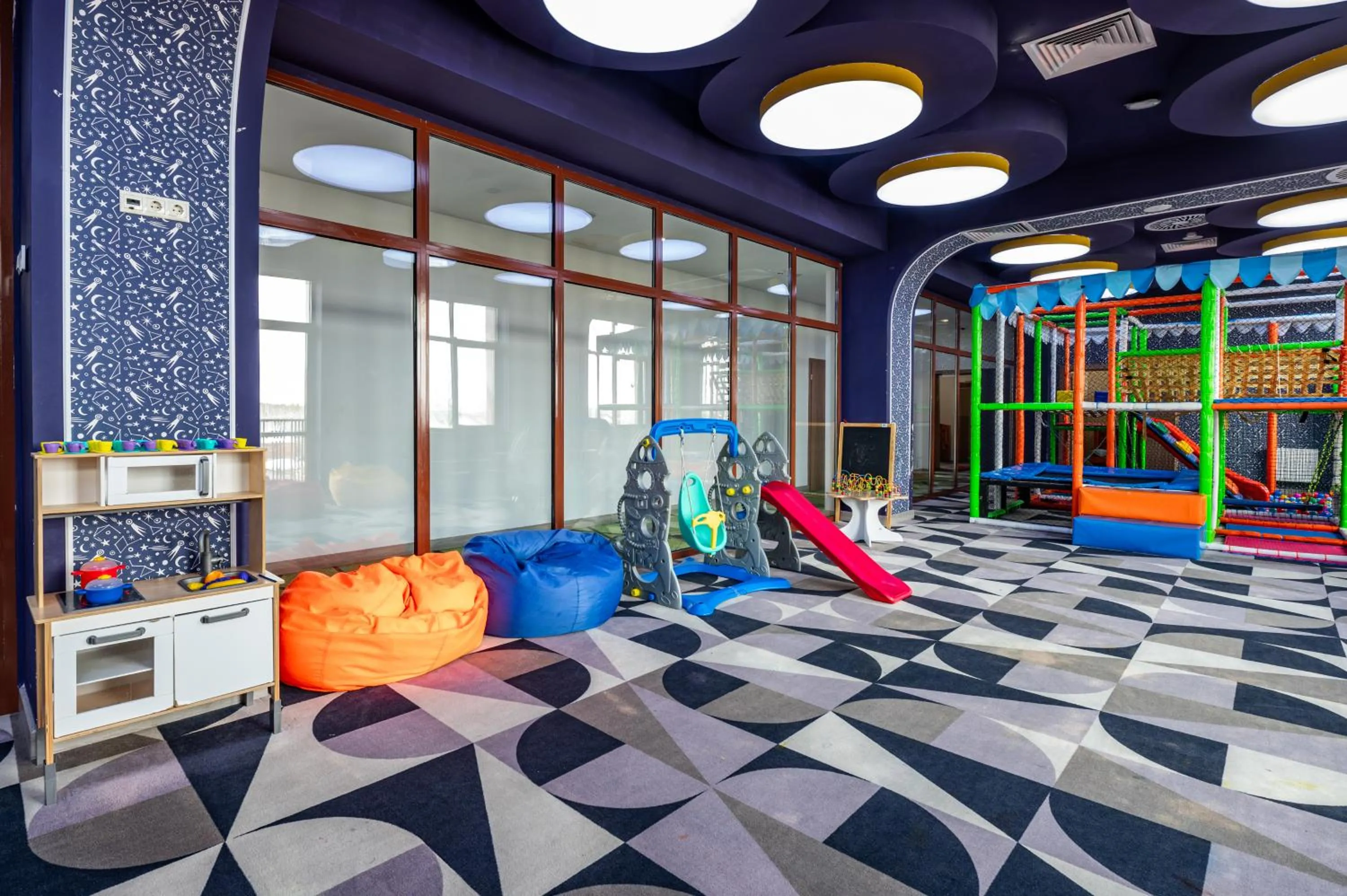 Kids's club in Wyndham Garden Burabay