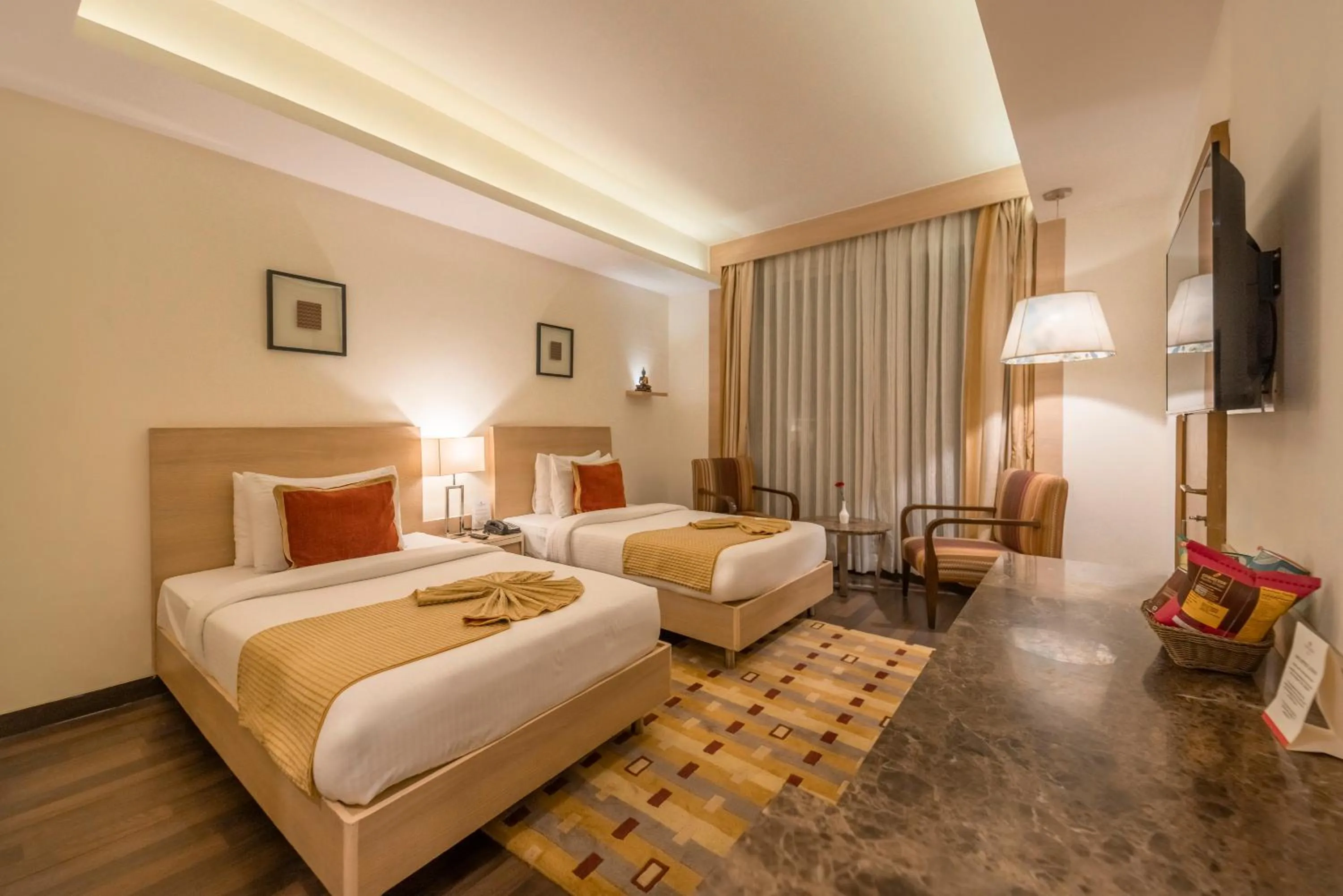 Bed in The Zion Hotel