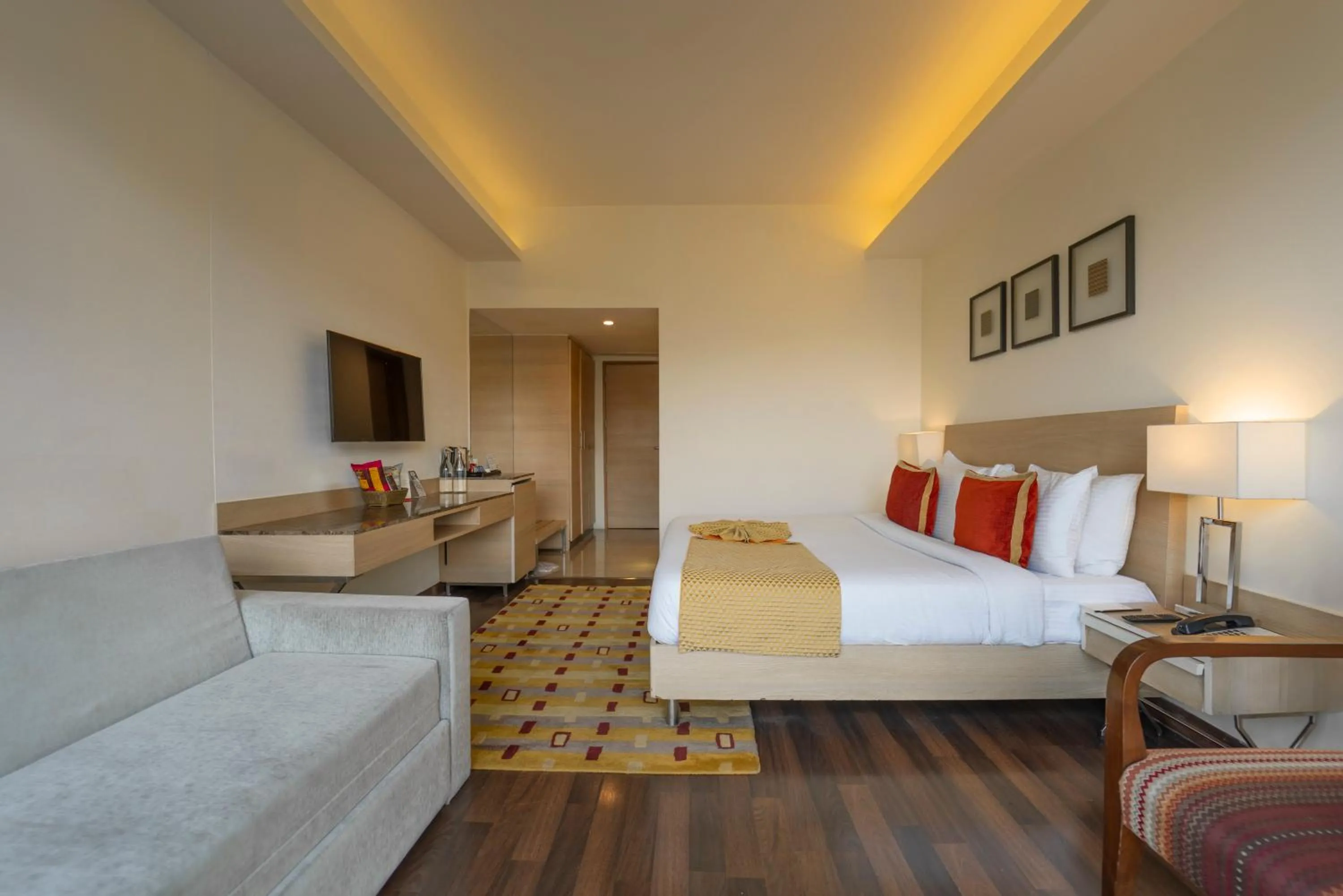 Bed in The Zion Hotel