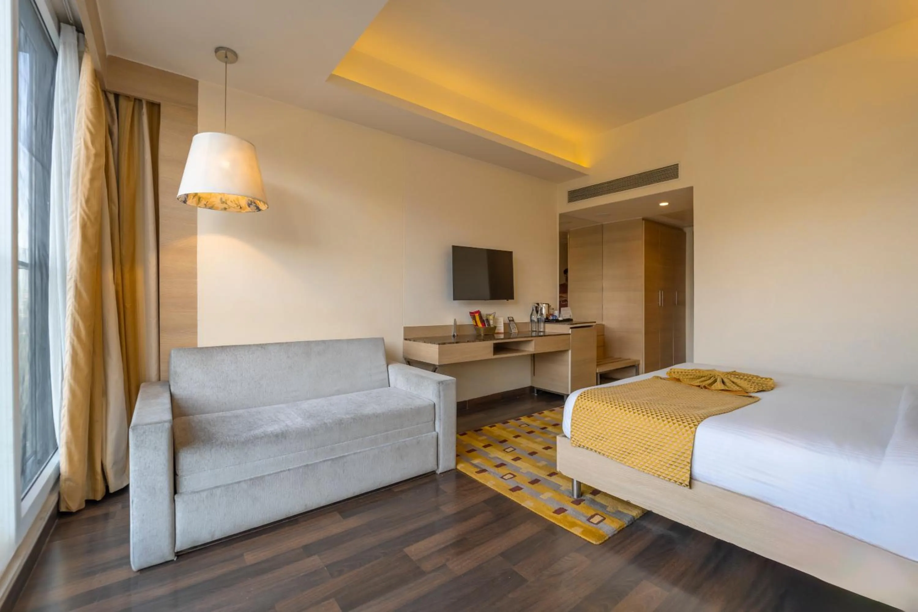 Bed in The Zion Hotel