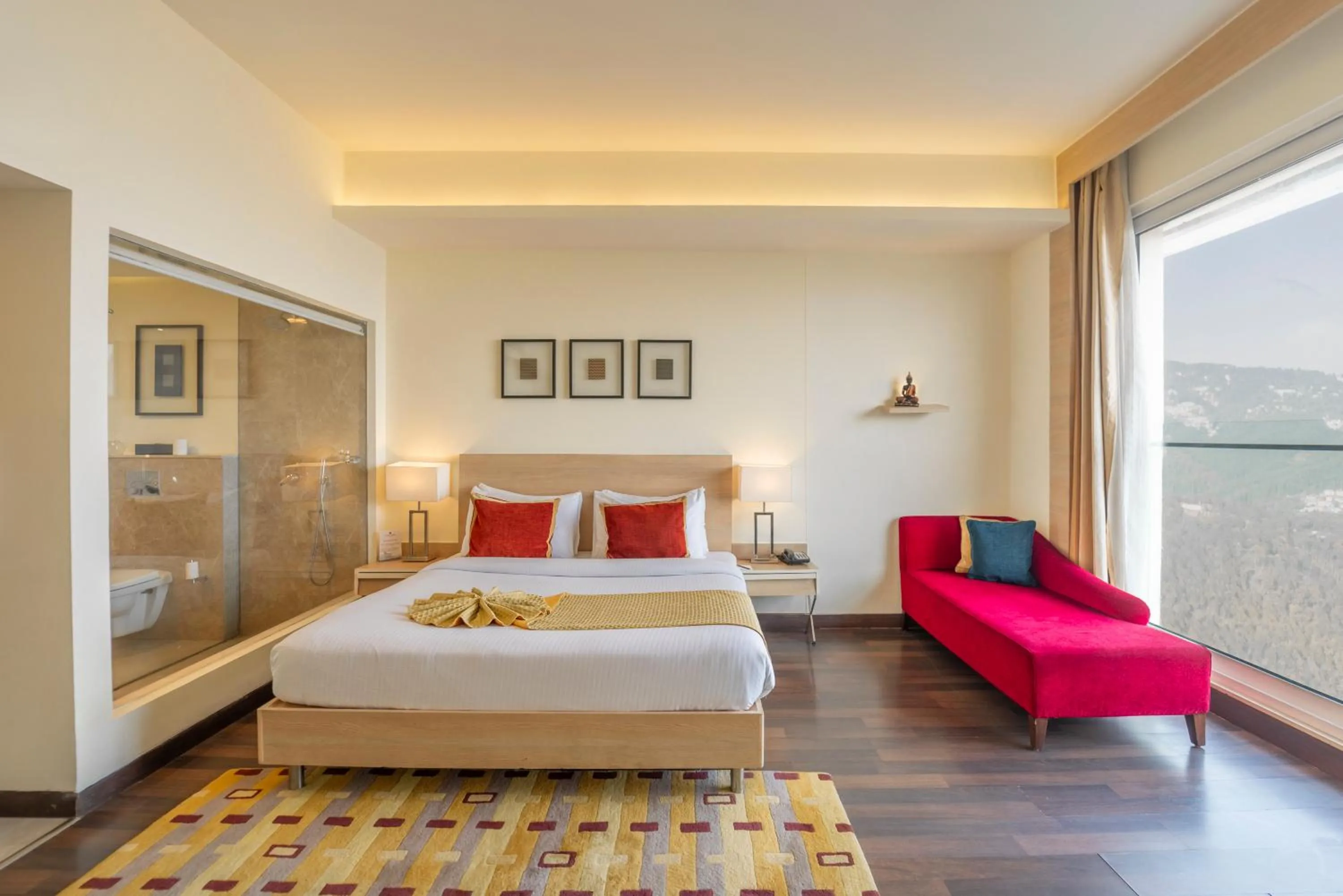 Bed in The Zion Hotel