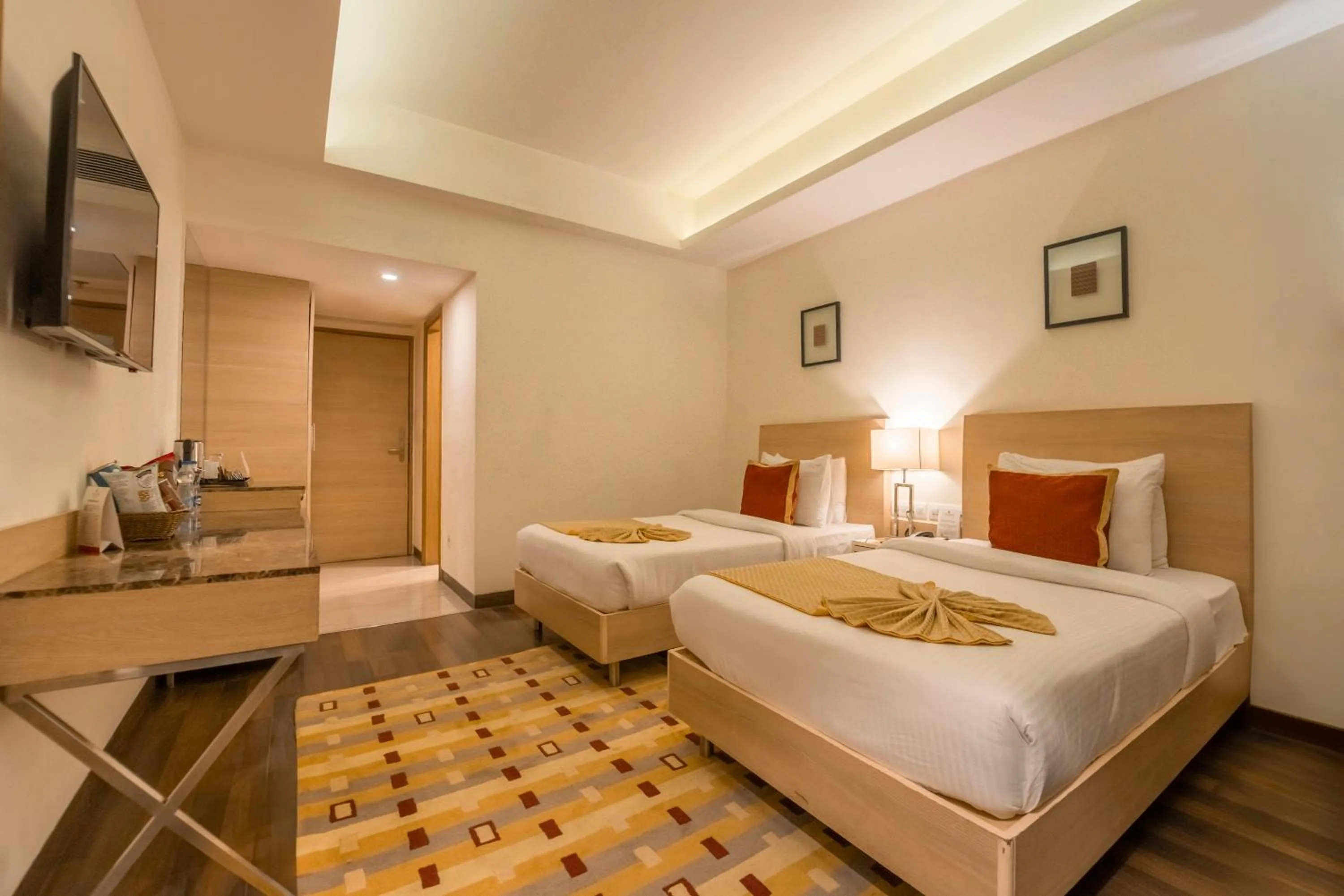 Bed in The Zion Hotel