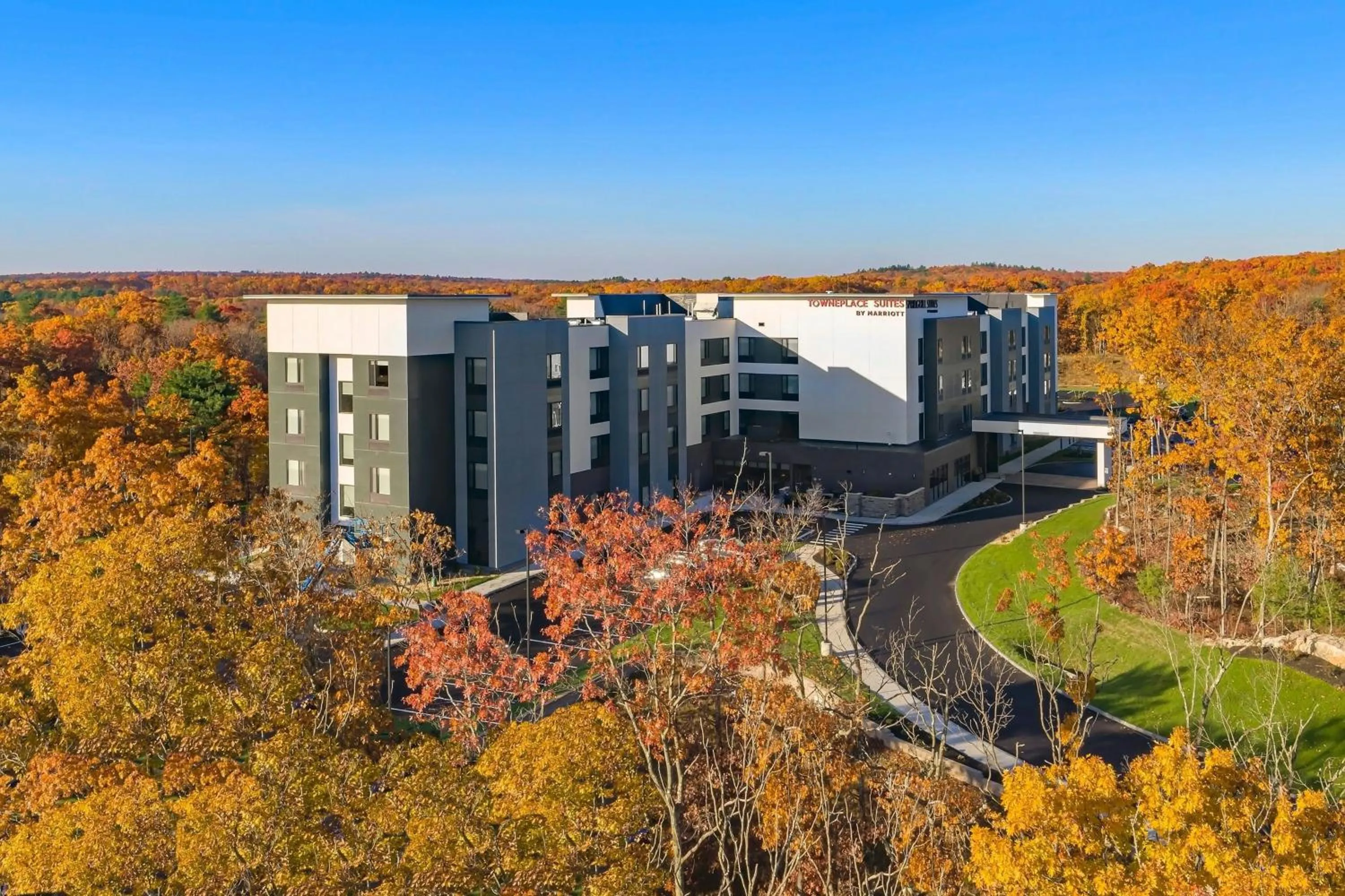 Property building in SpringHill Suites By Marriott Wrentham Plainville