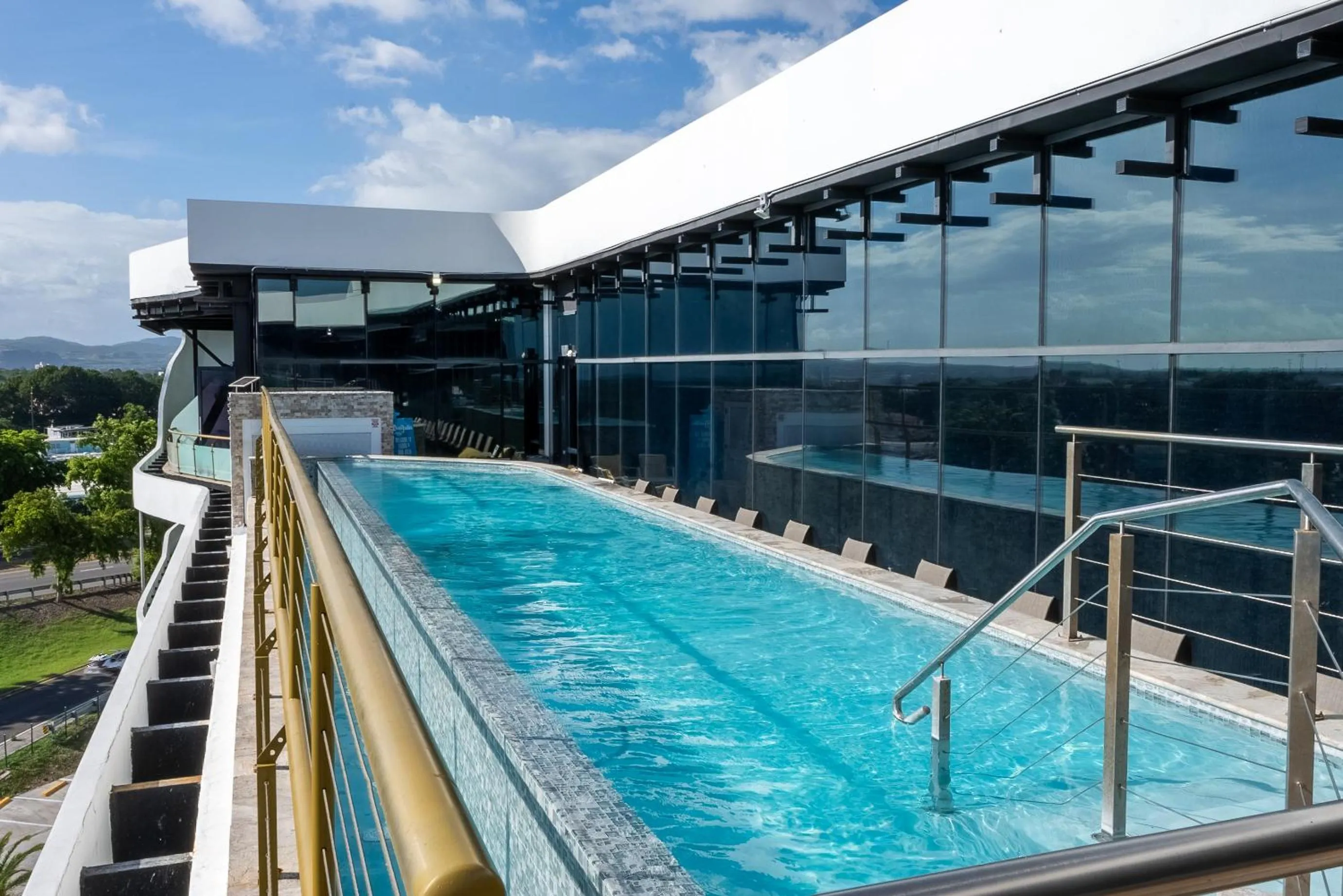 Pool view in Aloft Ponce Hotel & Casino