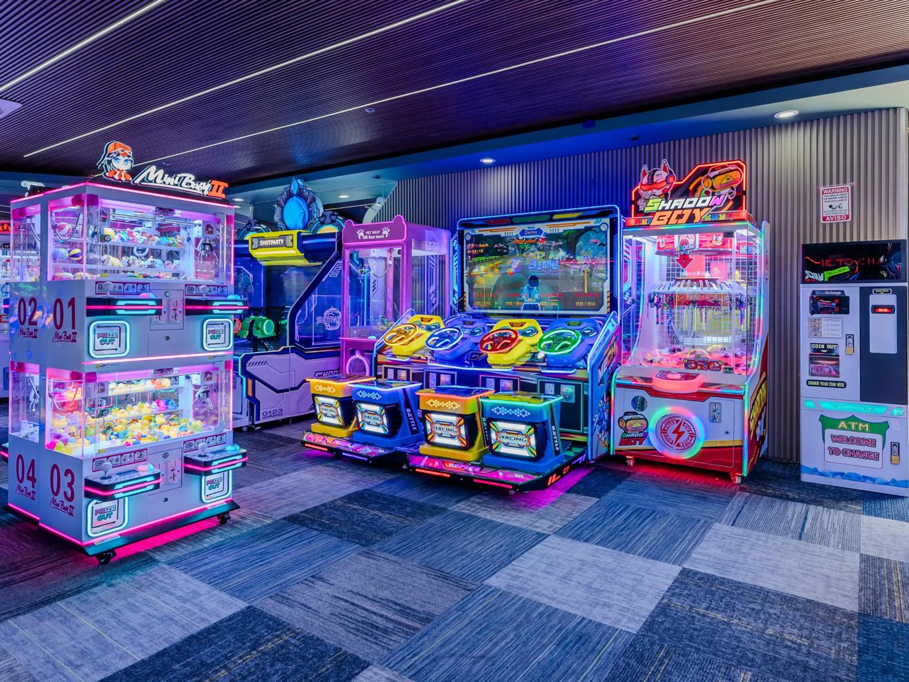 Game Room in Aloft Ponce Hotel & Casino