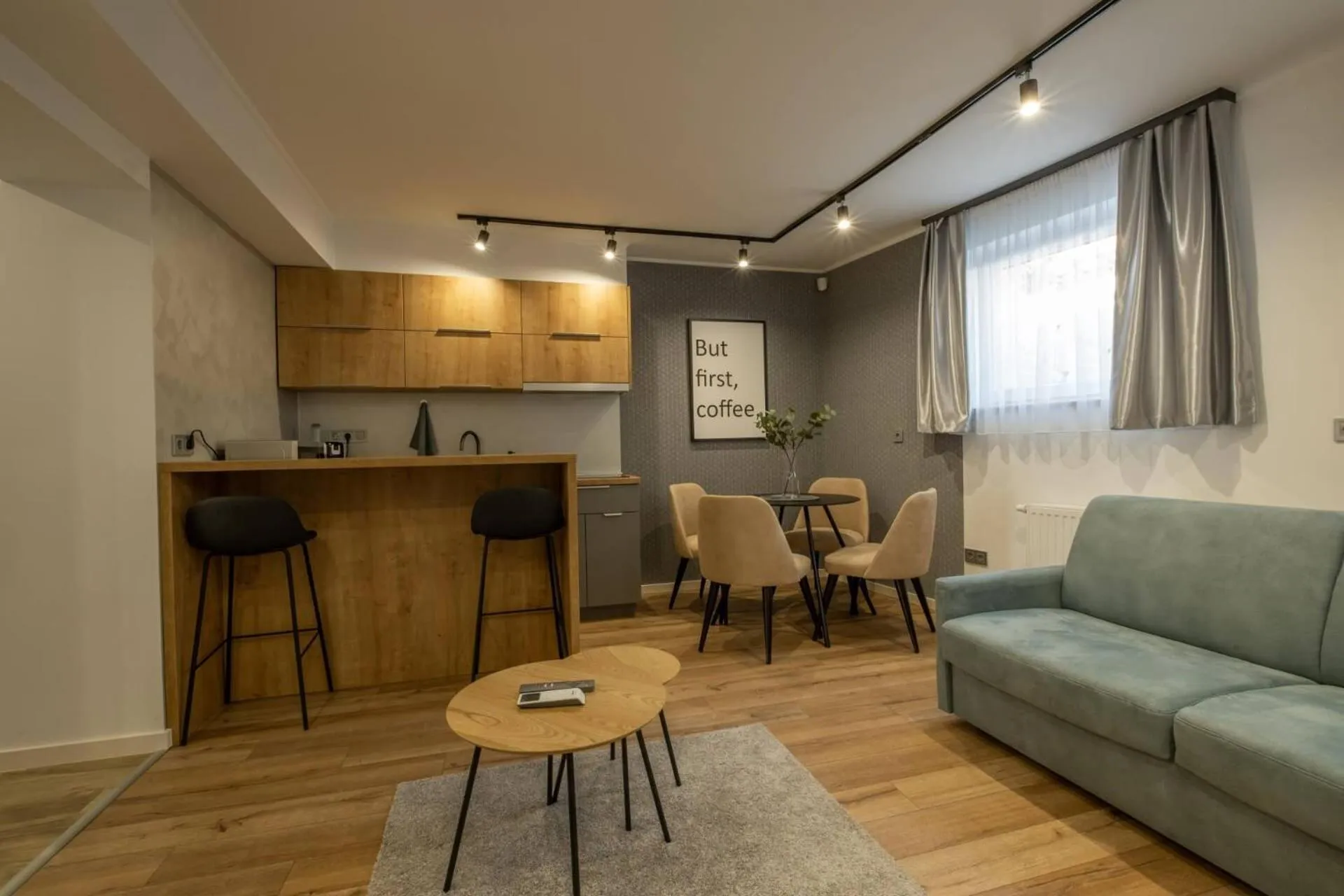 Kitchen or kitchenette in Minaret Residence & Relax Pécs