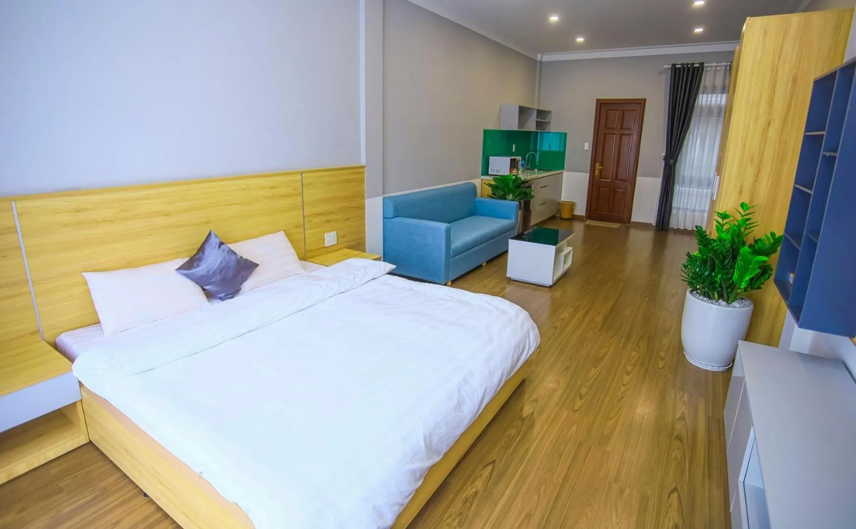 Bed in The Lush House