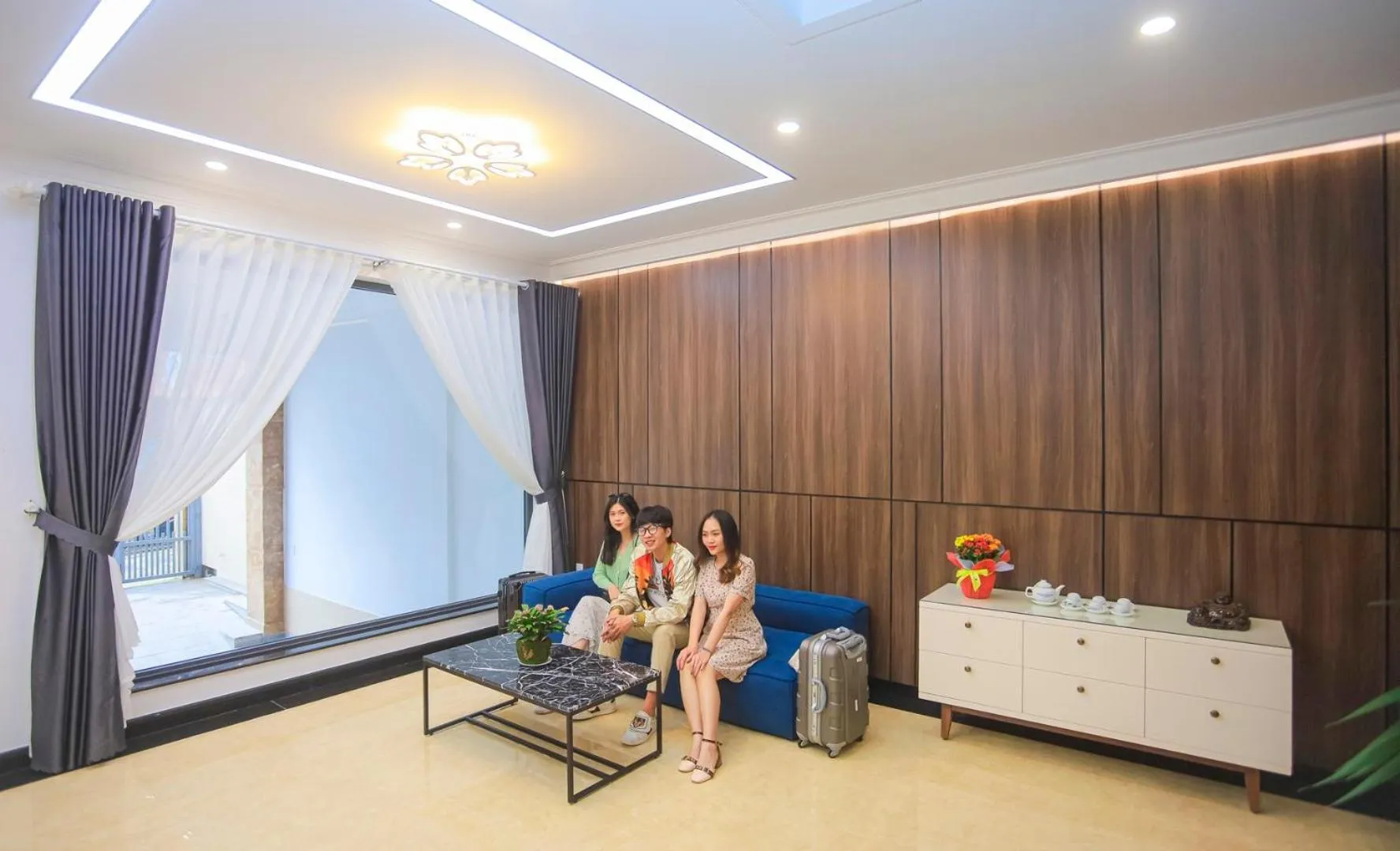 Lobby or reception in The Lush House