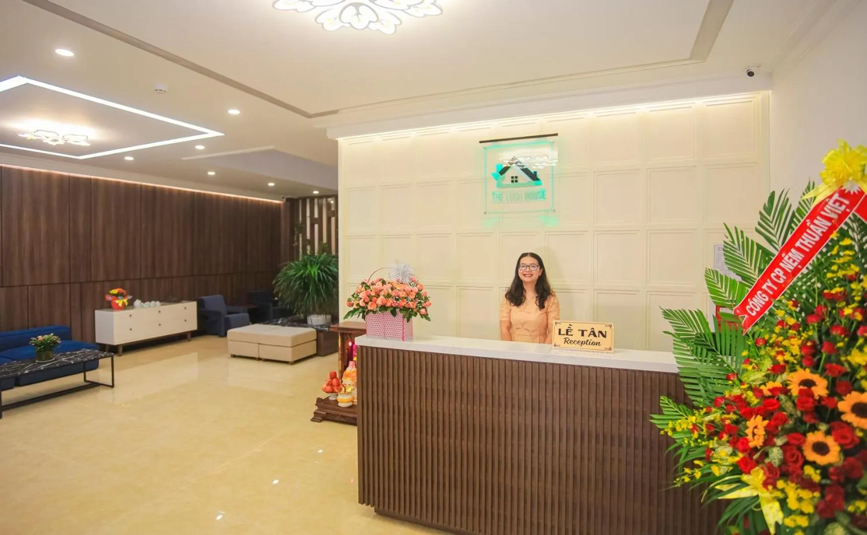 Communal lounge/ TV room in The Lush House