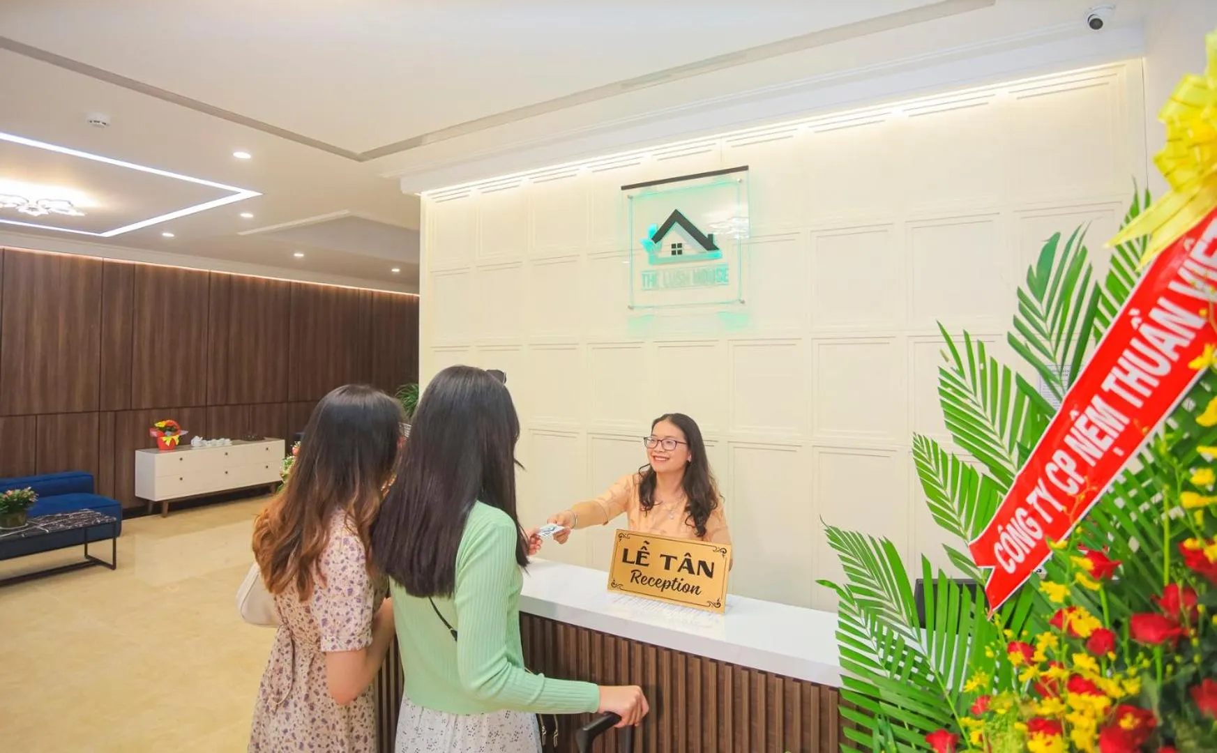 Staff in The Lush House