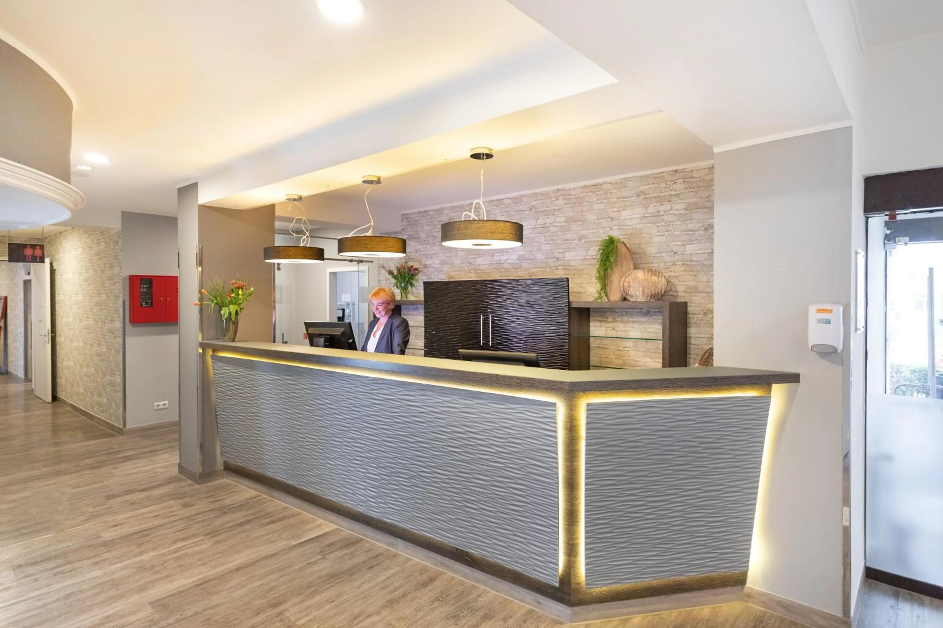 Lobby or reception in Select Hotel A1 Bremen-Stuhr