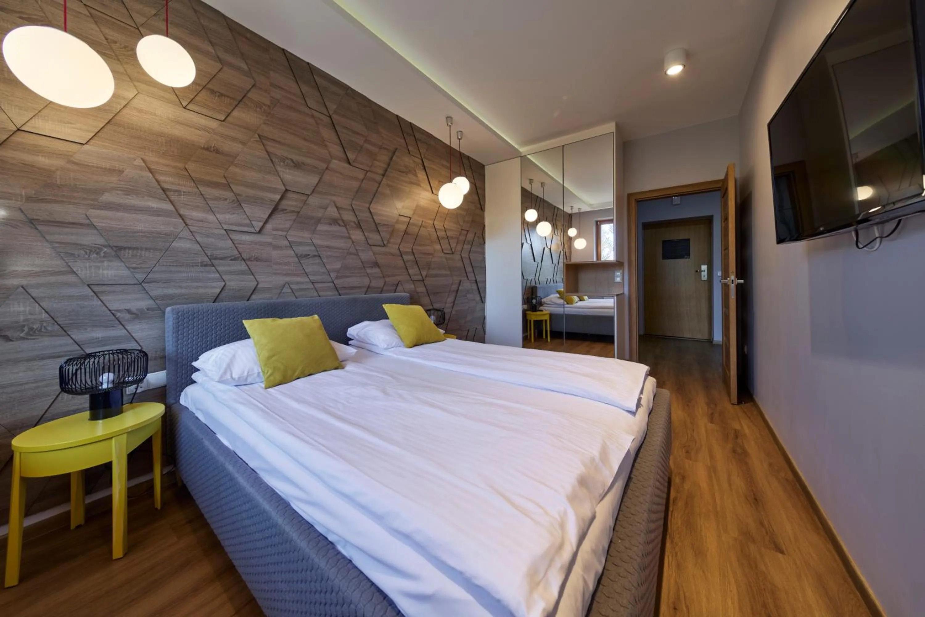 Bed in Aparthotel Giewont