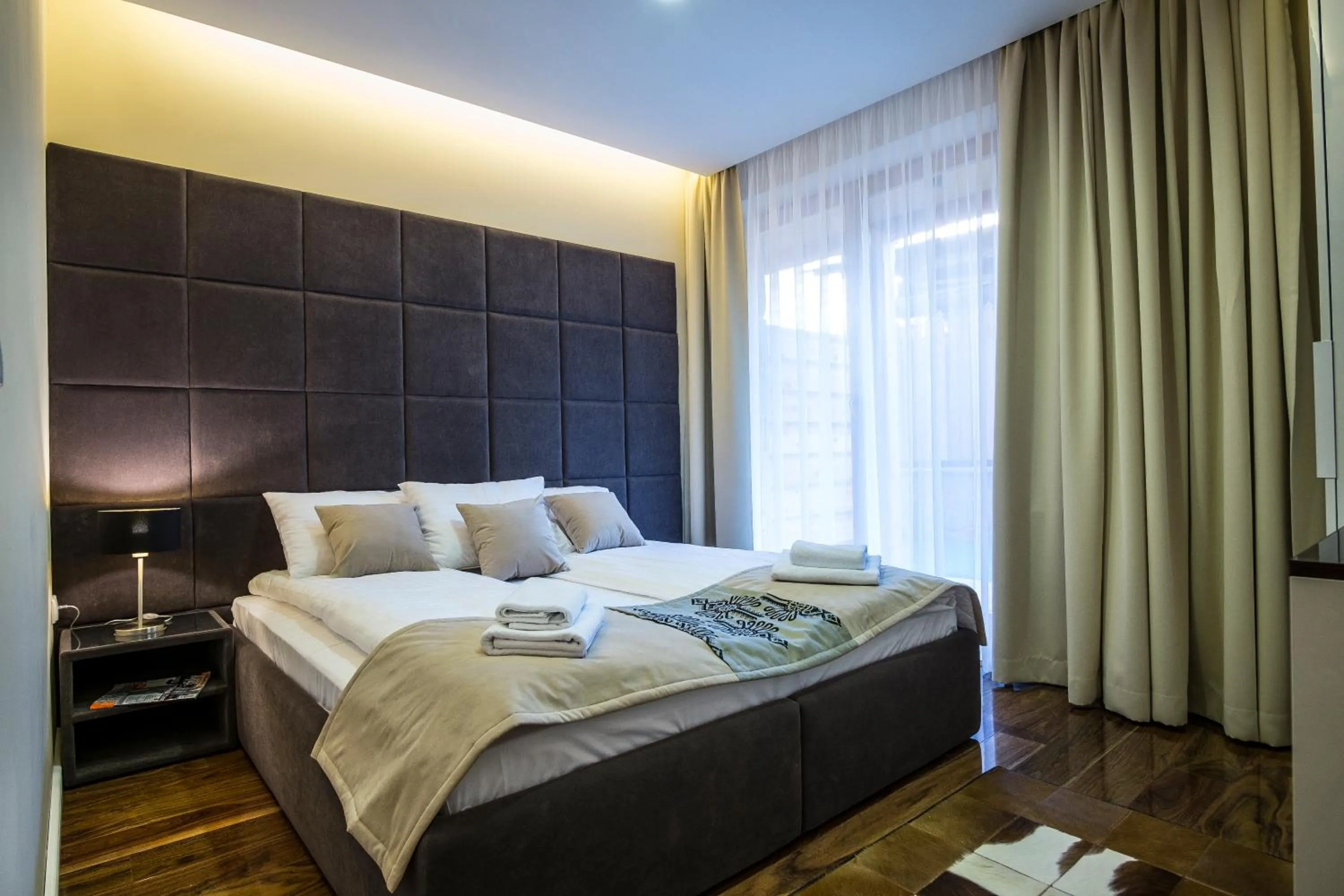 Bed in Aparthotel Giewont