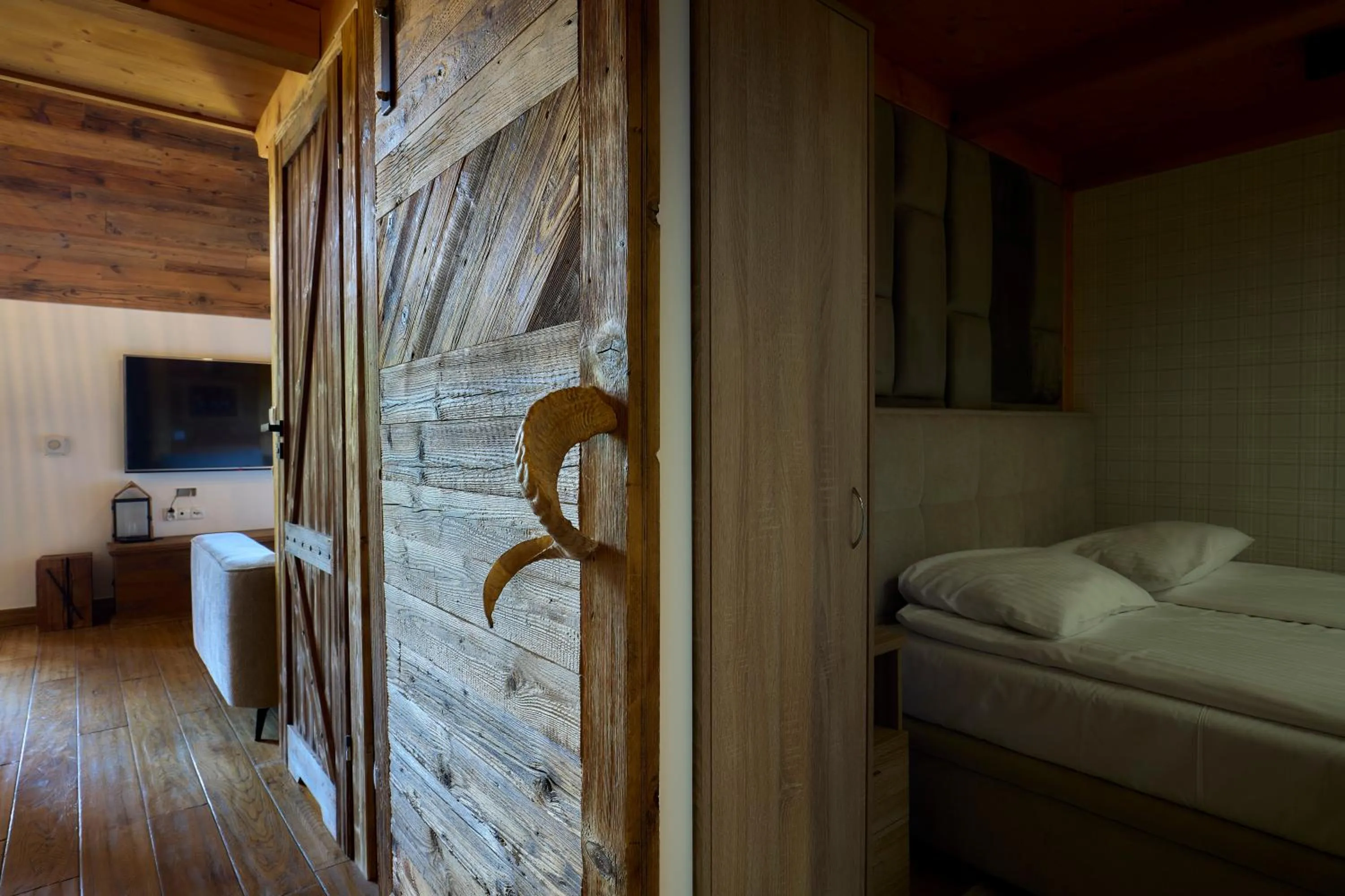 Bed in Aparthotel Giewont