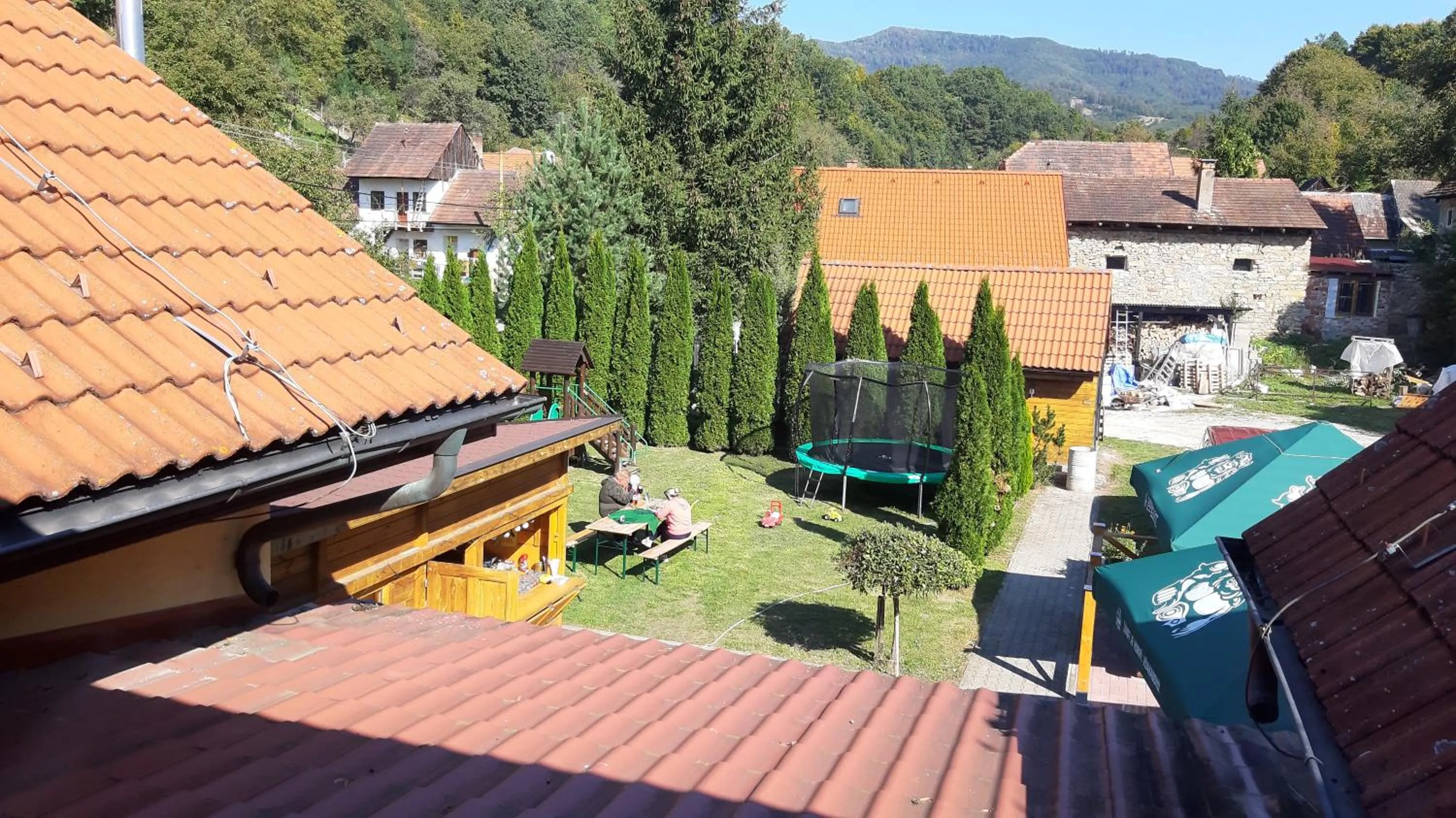 Children play ground in Penzión pri studničke Omastiná