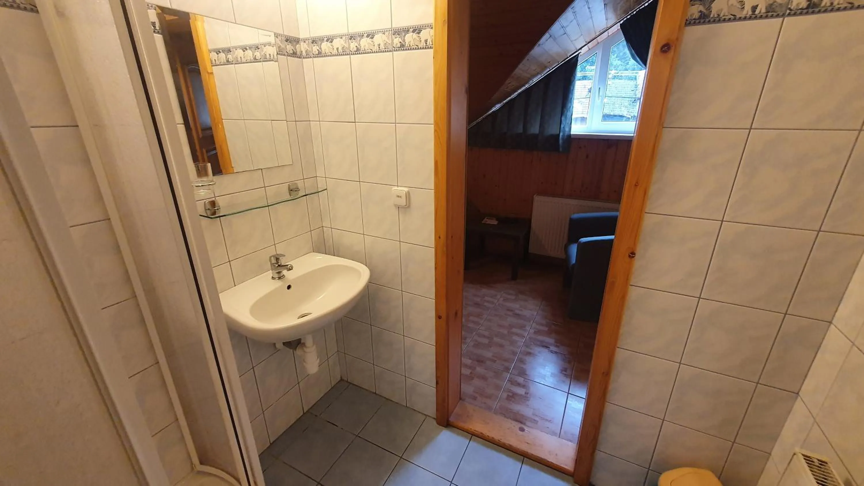 Bathroom in Penzión pri studničke Omastiná