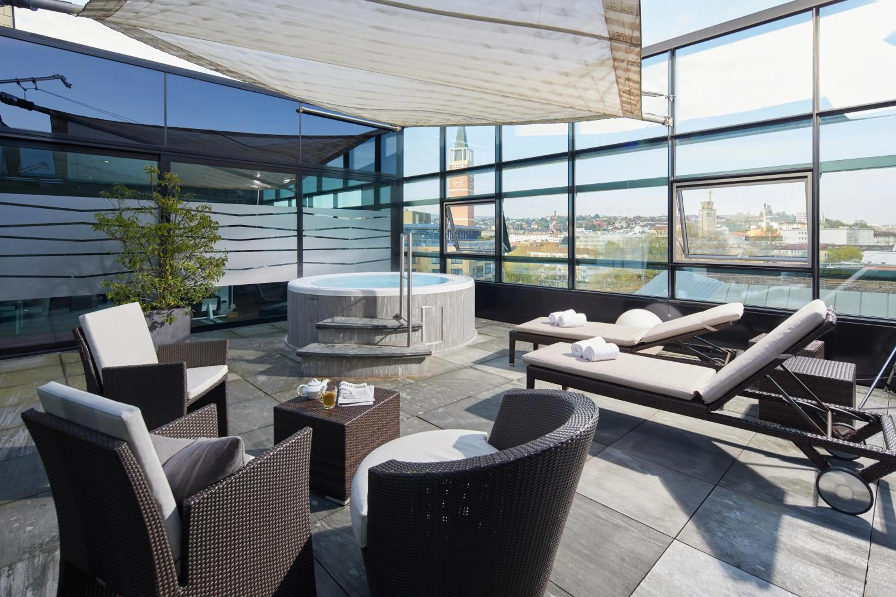 Spa and wellness centre/facilities in Parkhotel Pforzheim