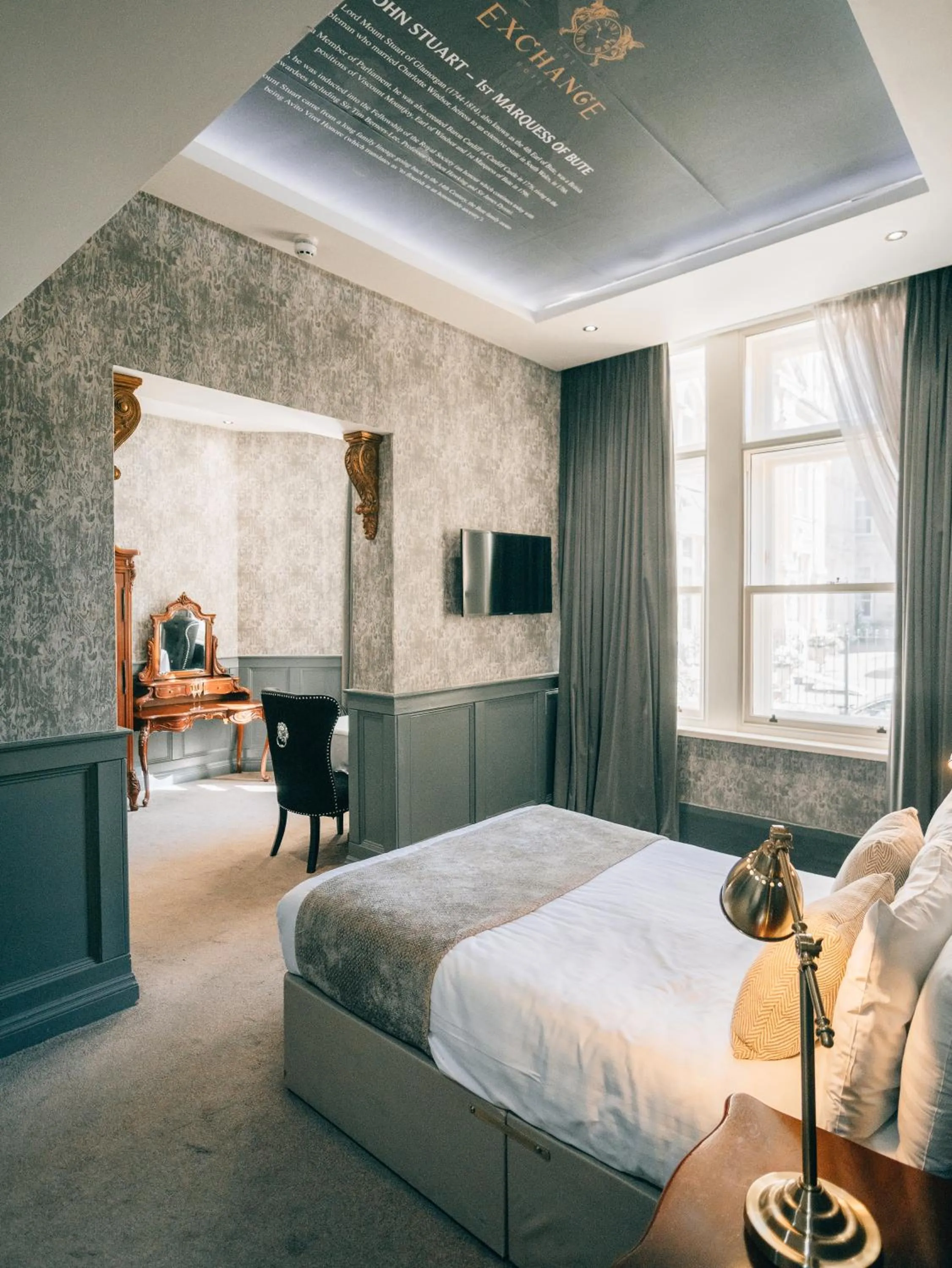 Bedroom, Bed in The Coal Exchange Hotel