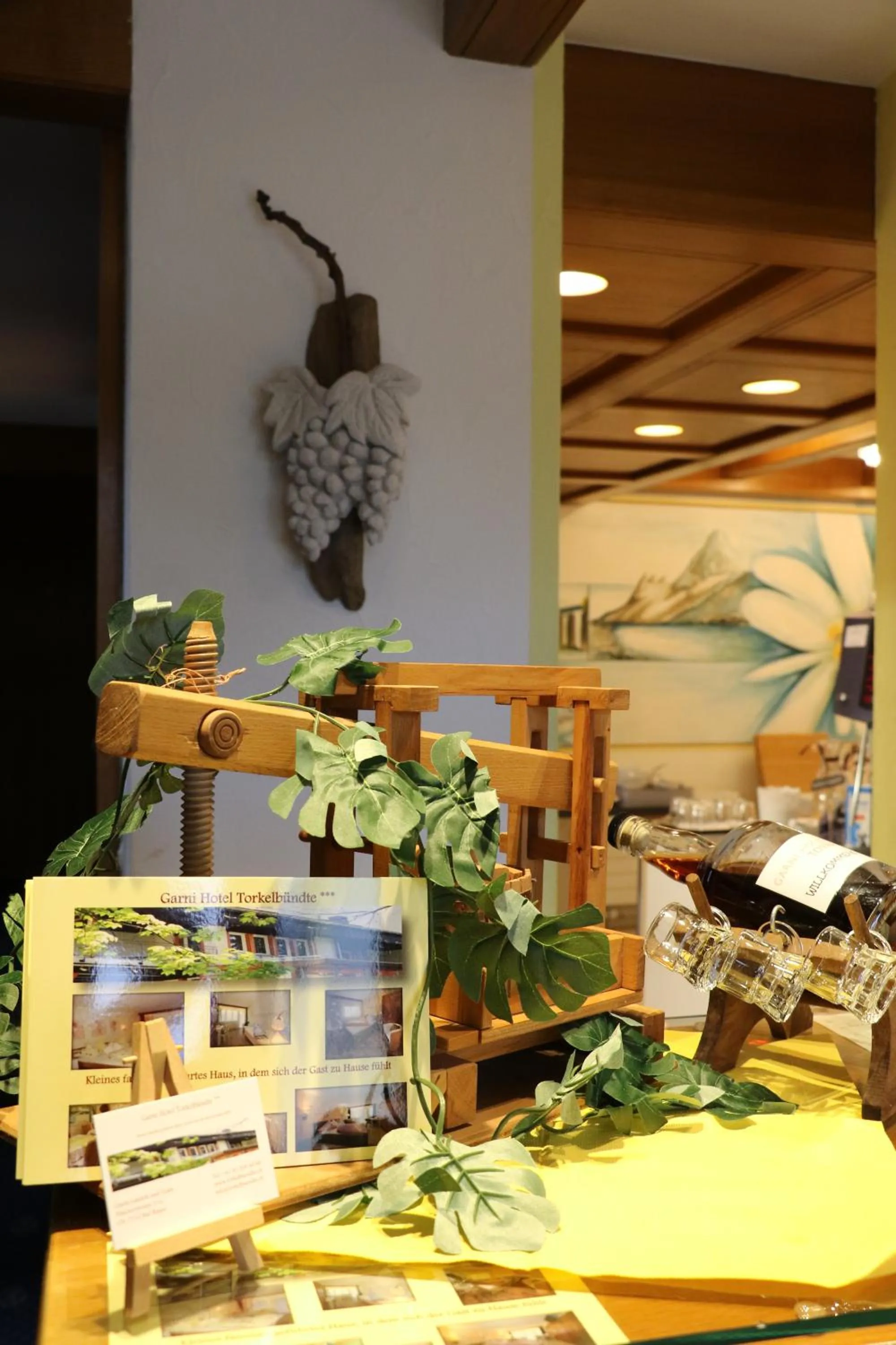 Lobby or reception in Garni Hotel Torkelbündte