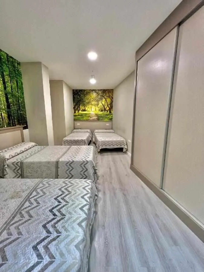 Bed in Hostal Viena Plaza Nueva