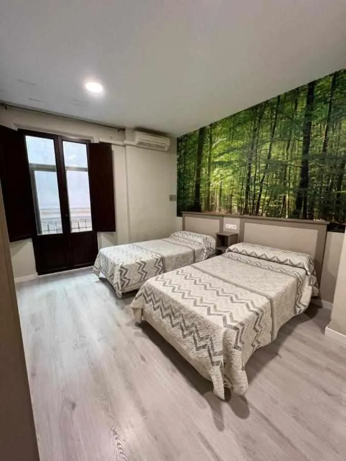 Bed in Hostal Viena Plaza Nueva